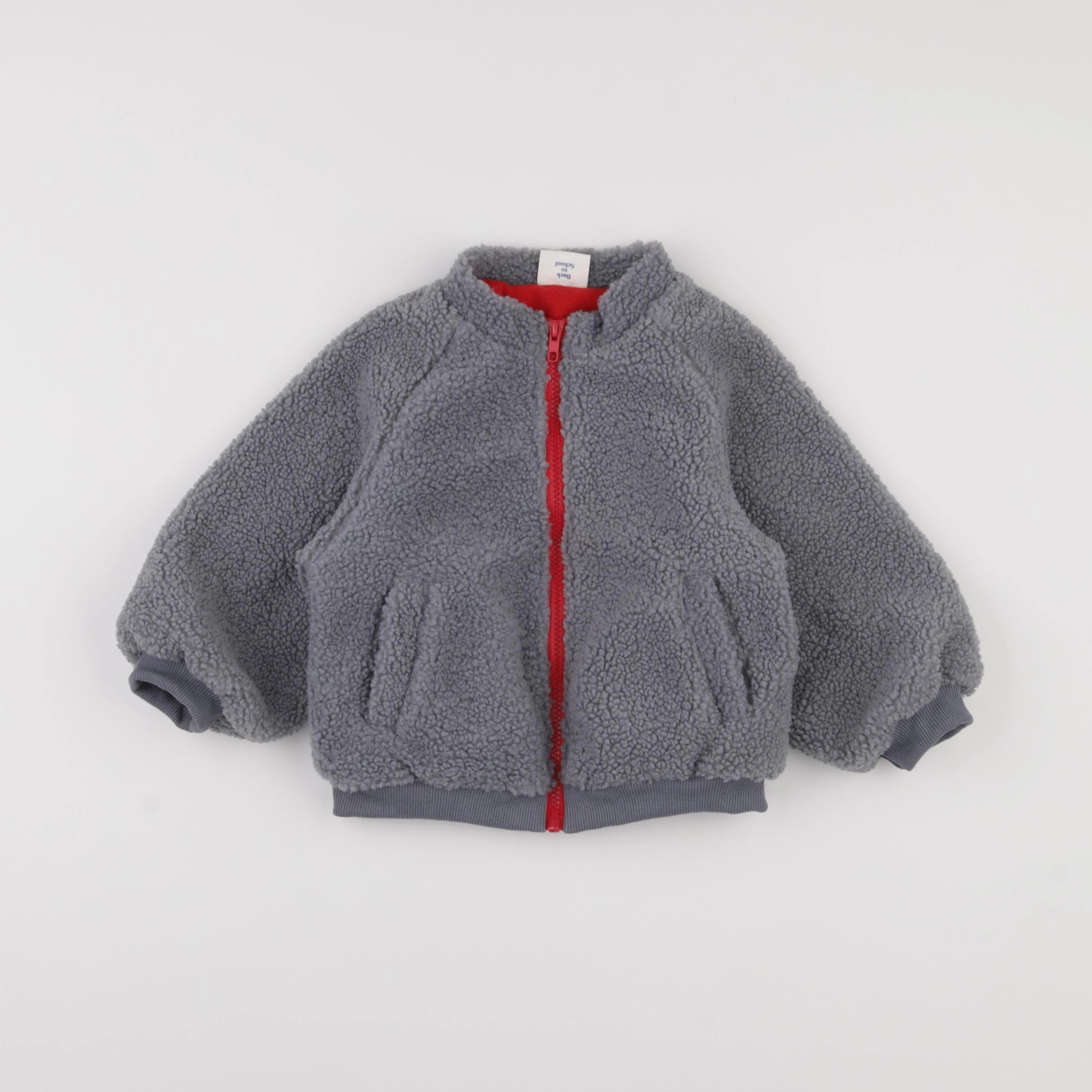 Gamin gamine - veste gris - 12/18 mois