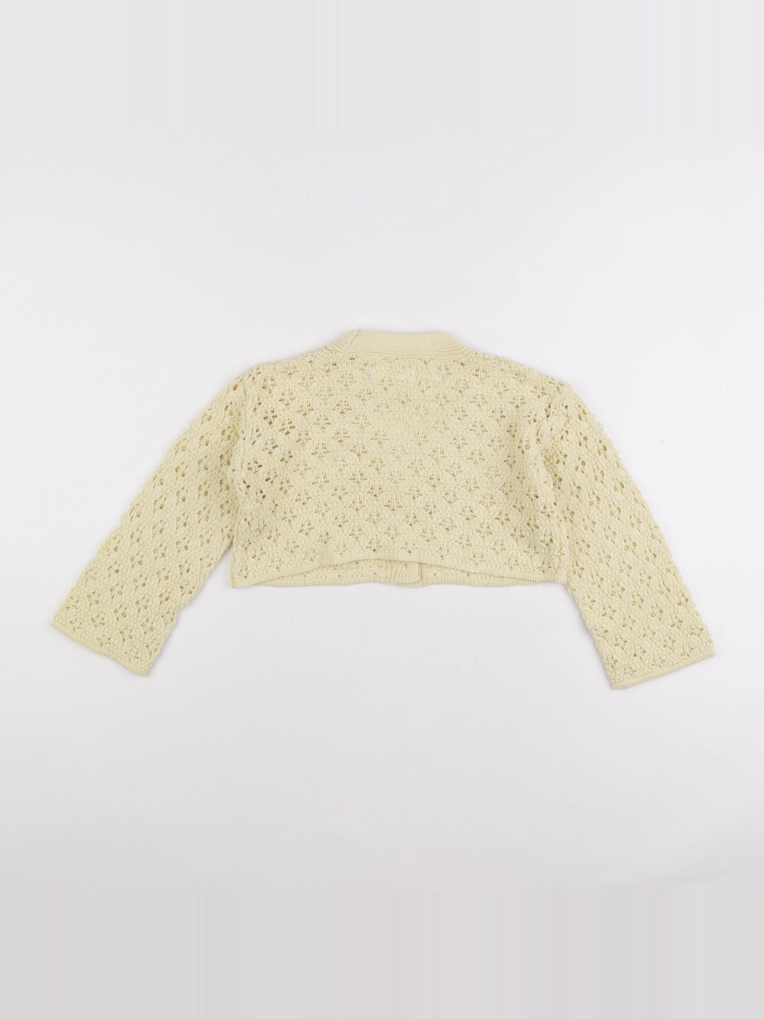 Zara - gilet jaune - 6/7 ans
