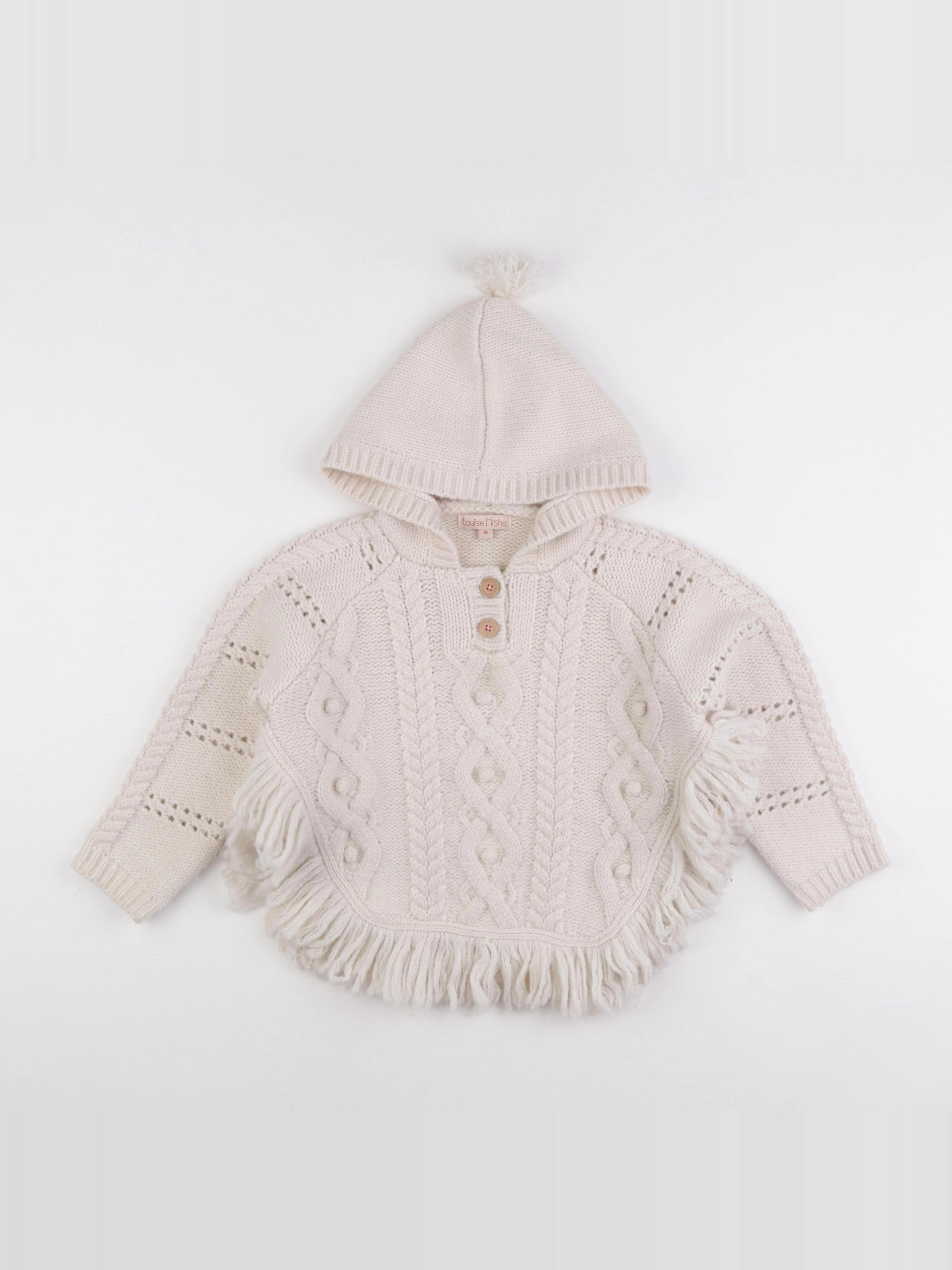Louise Misha - pull beige - 6 ans
