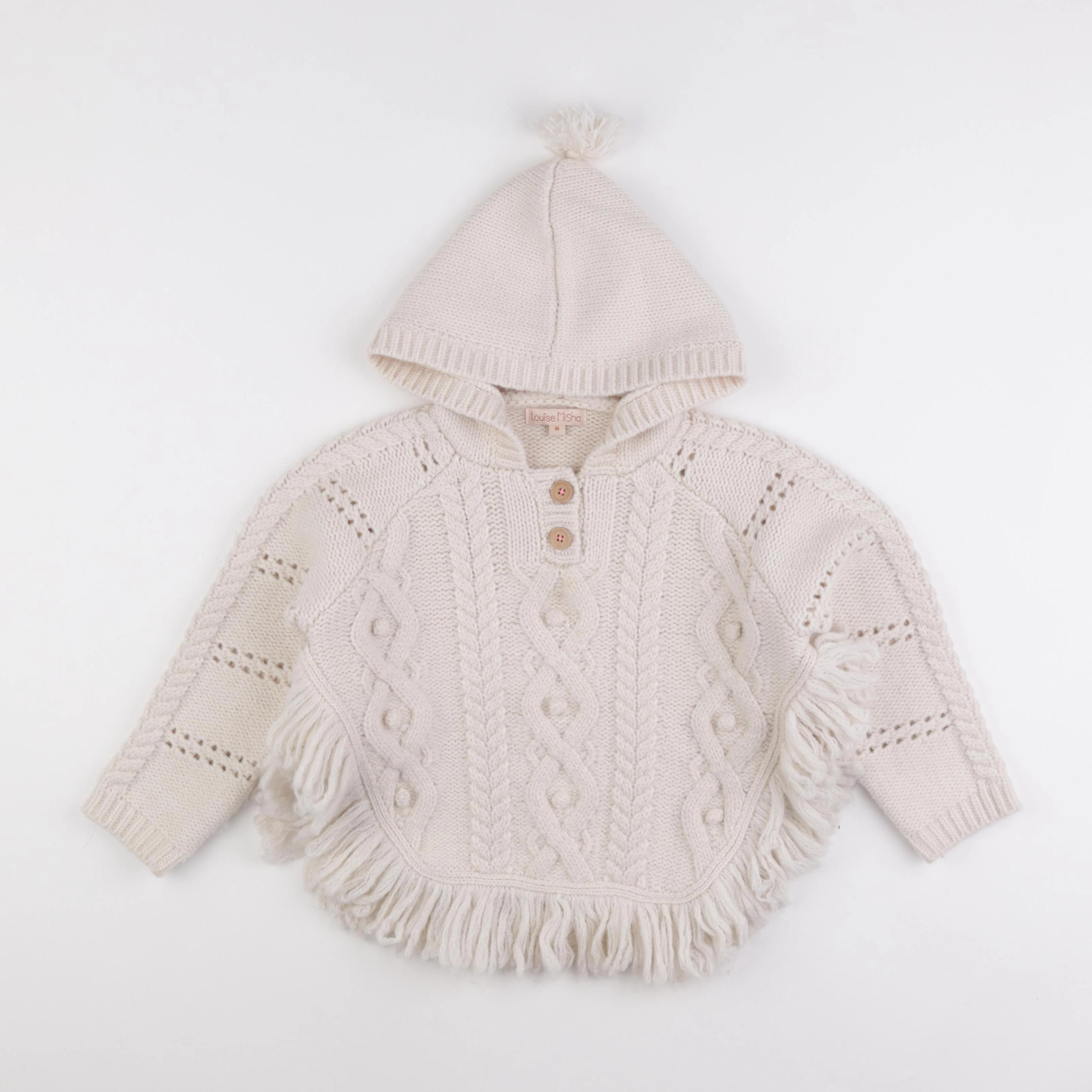 Louise Misha - pull beige - 6 ans