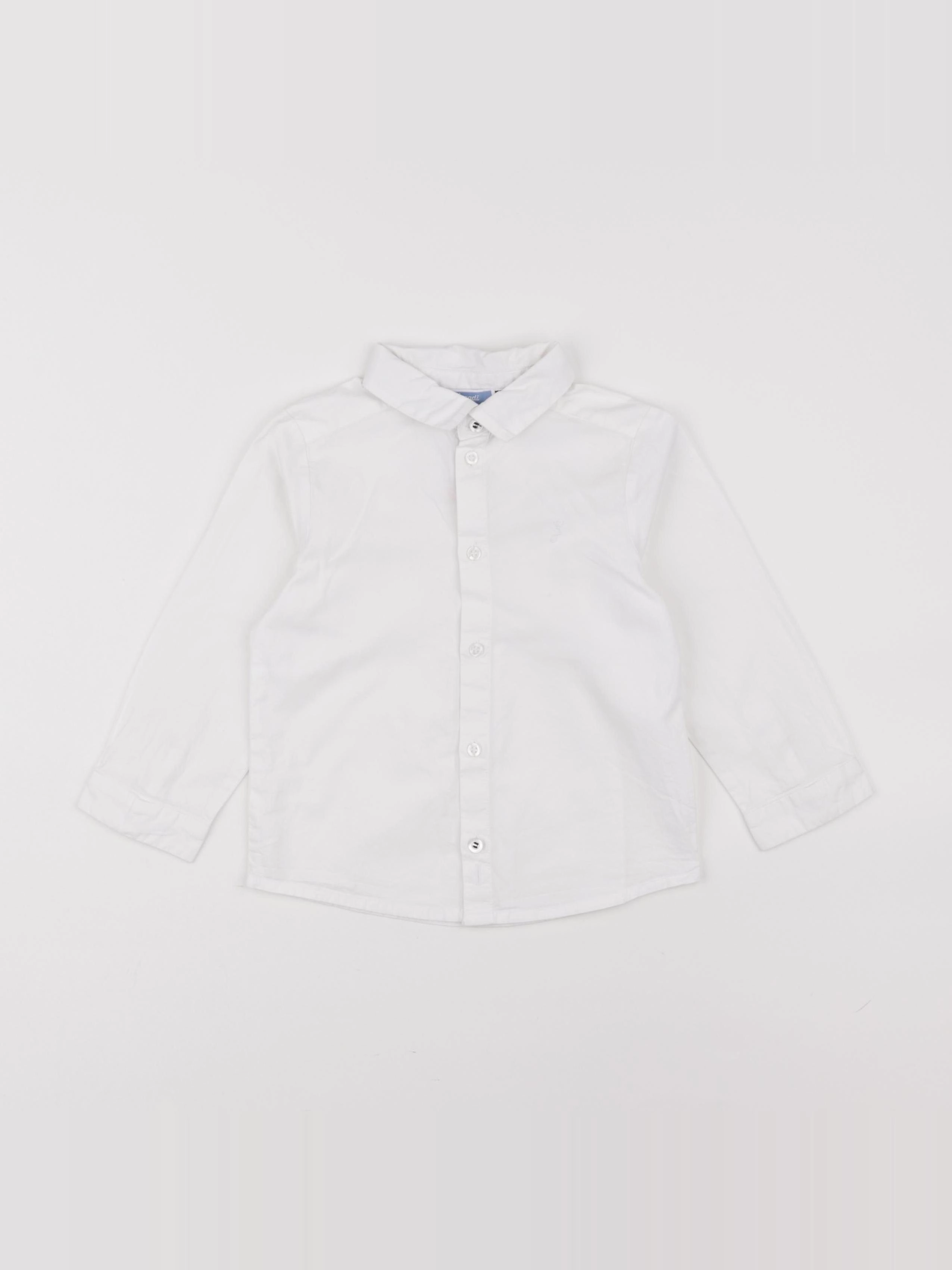 Jacadi - chemise blanc - 2 ans