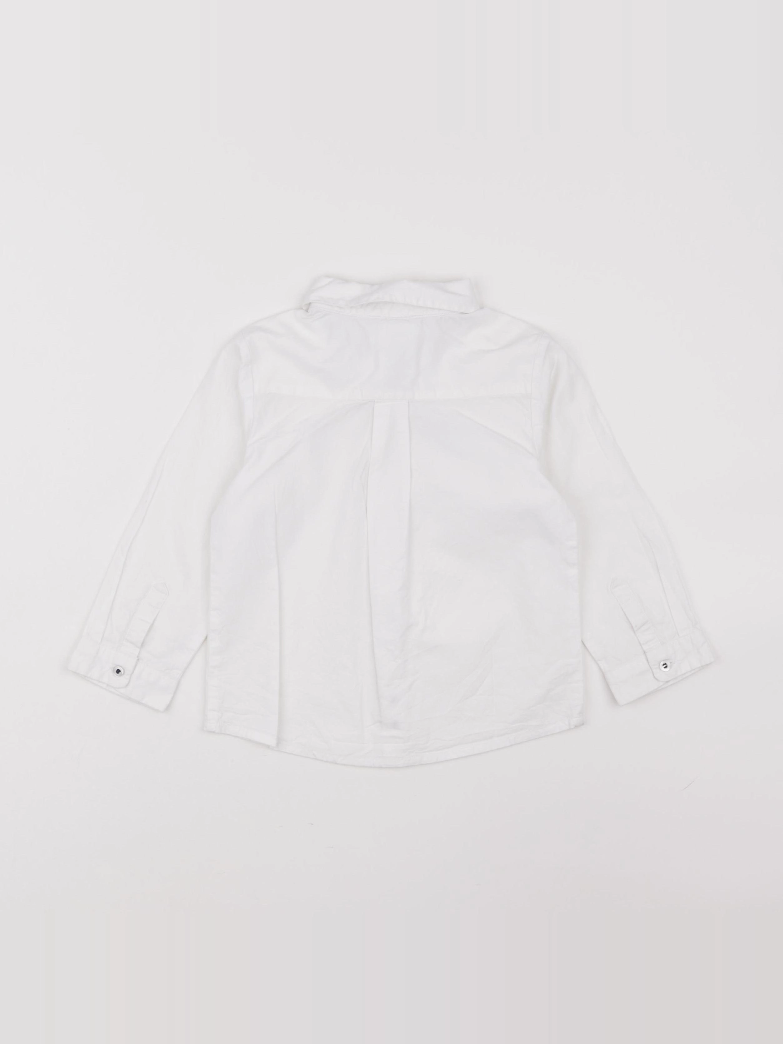 Jacadi - chemise blanc - 2 ans