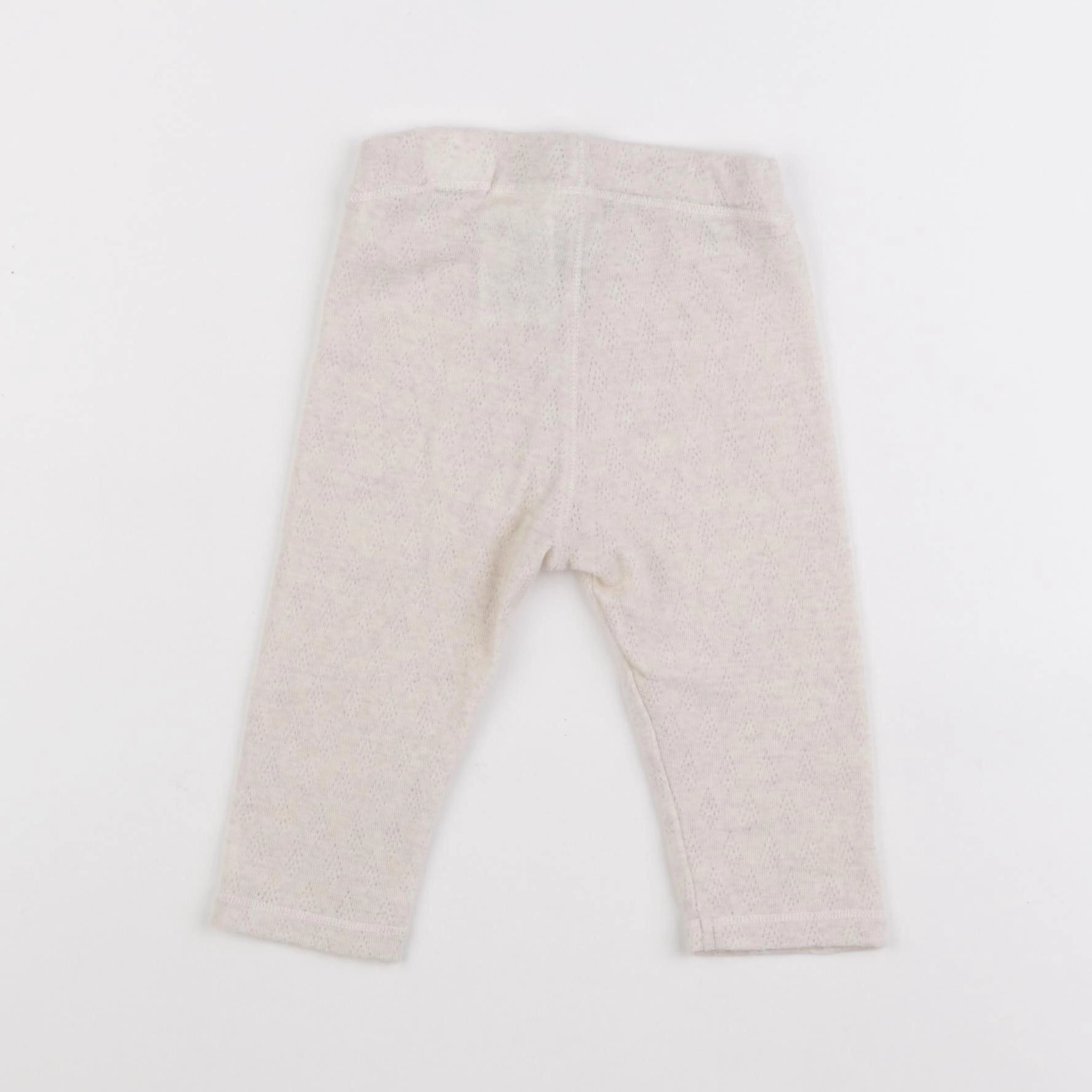 H&M - legging beige - 6/9 mois