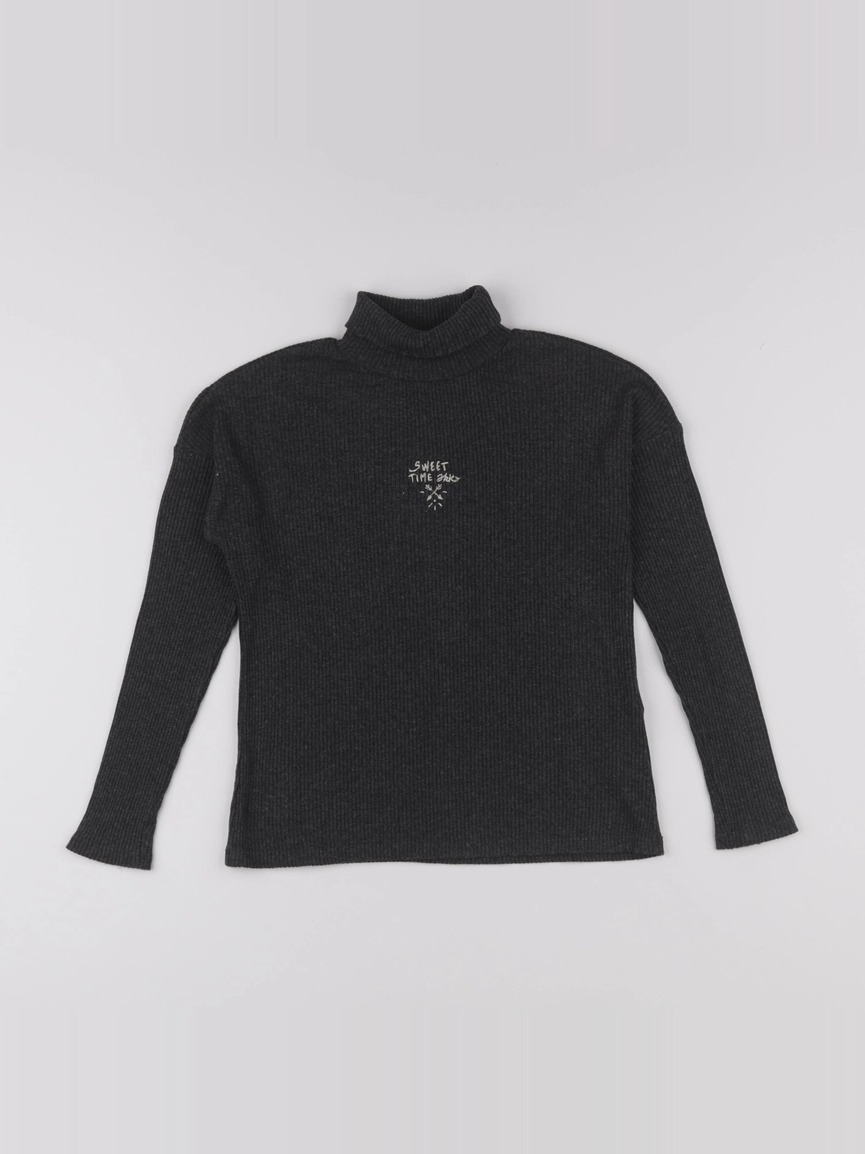 IKKS - pull gris - 8 ans