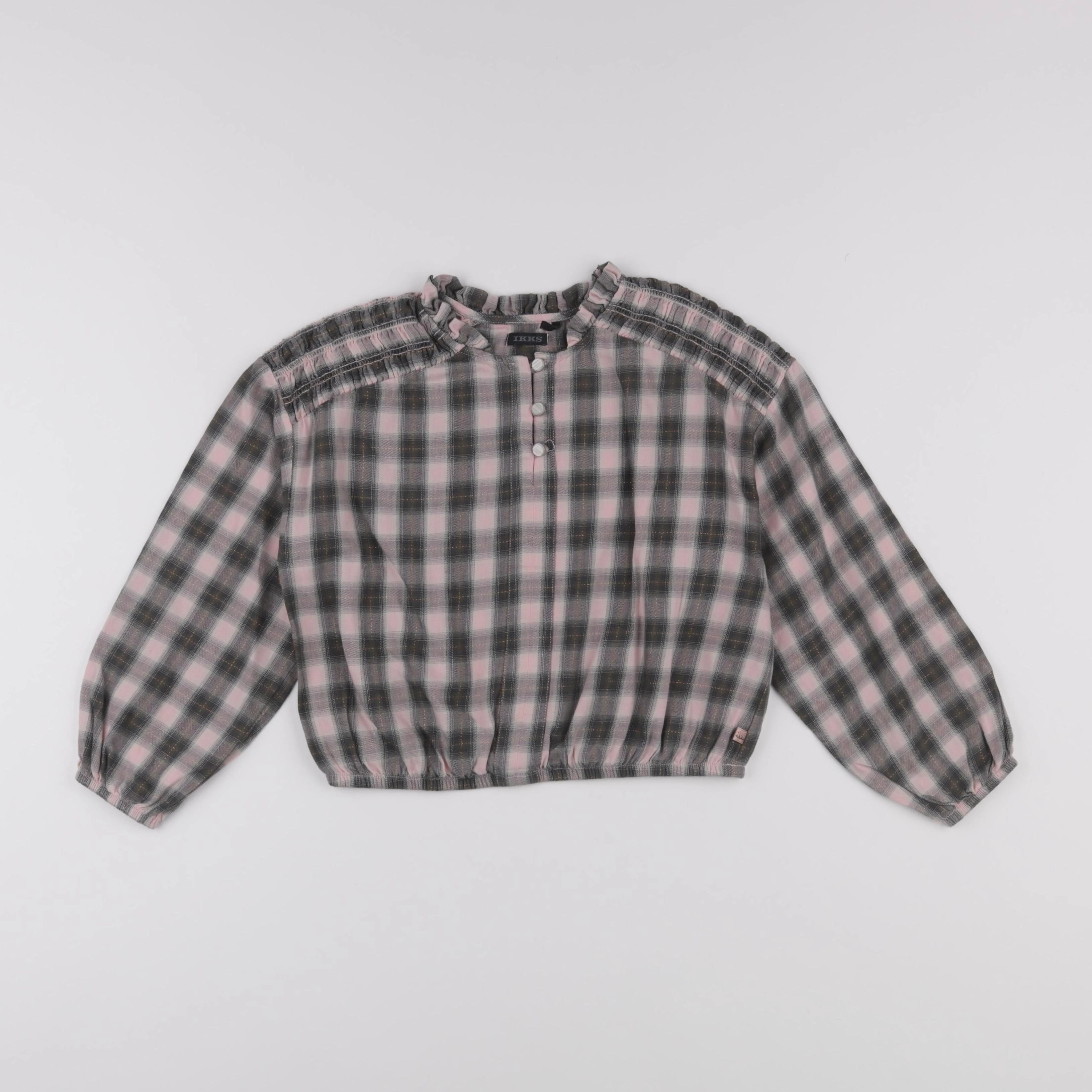 IKKS - blouse rose - 8 ans