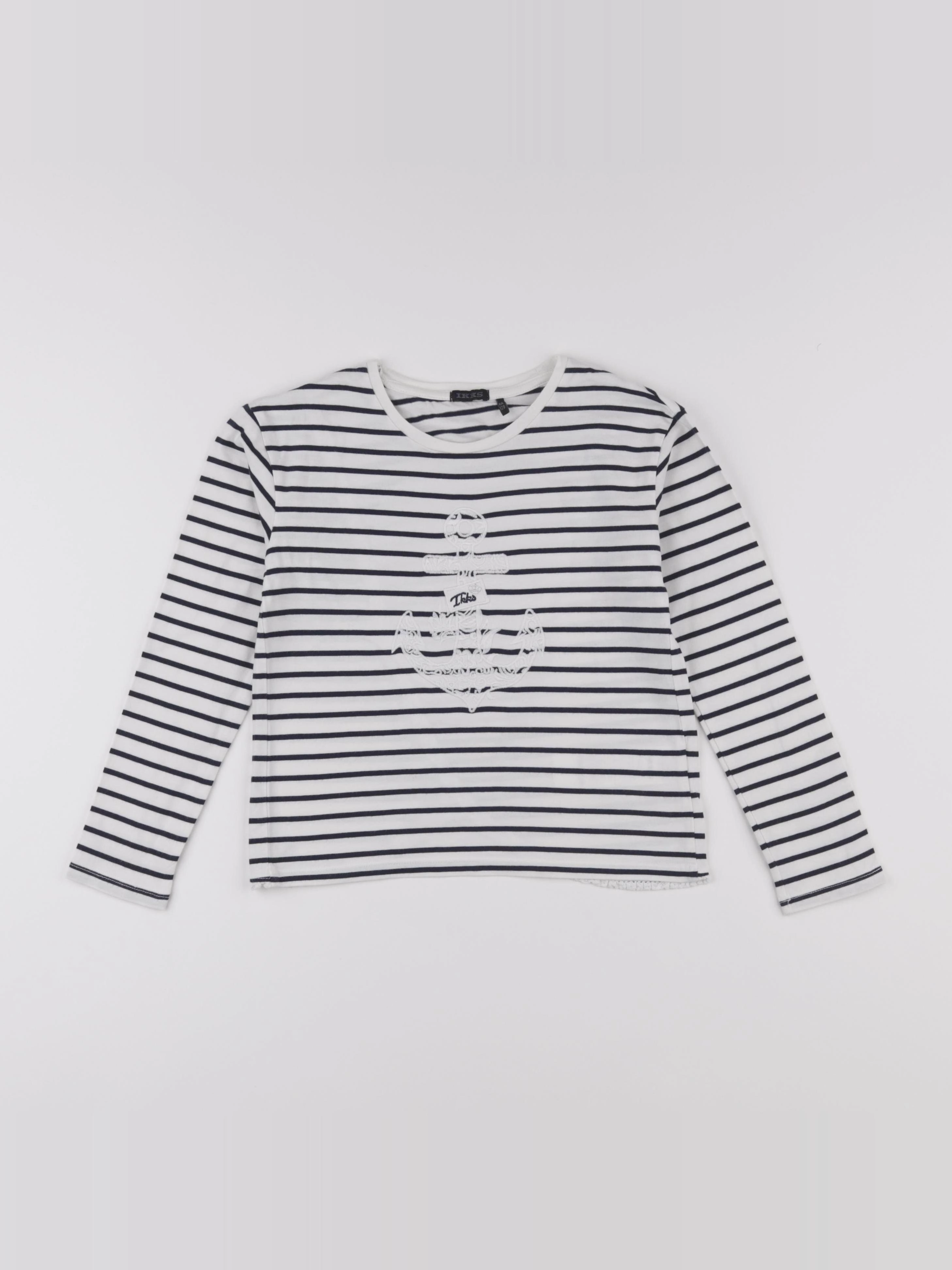 IKKS - tee-shirt blanc - 8 ans