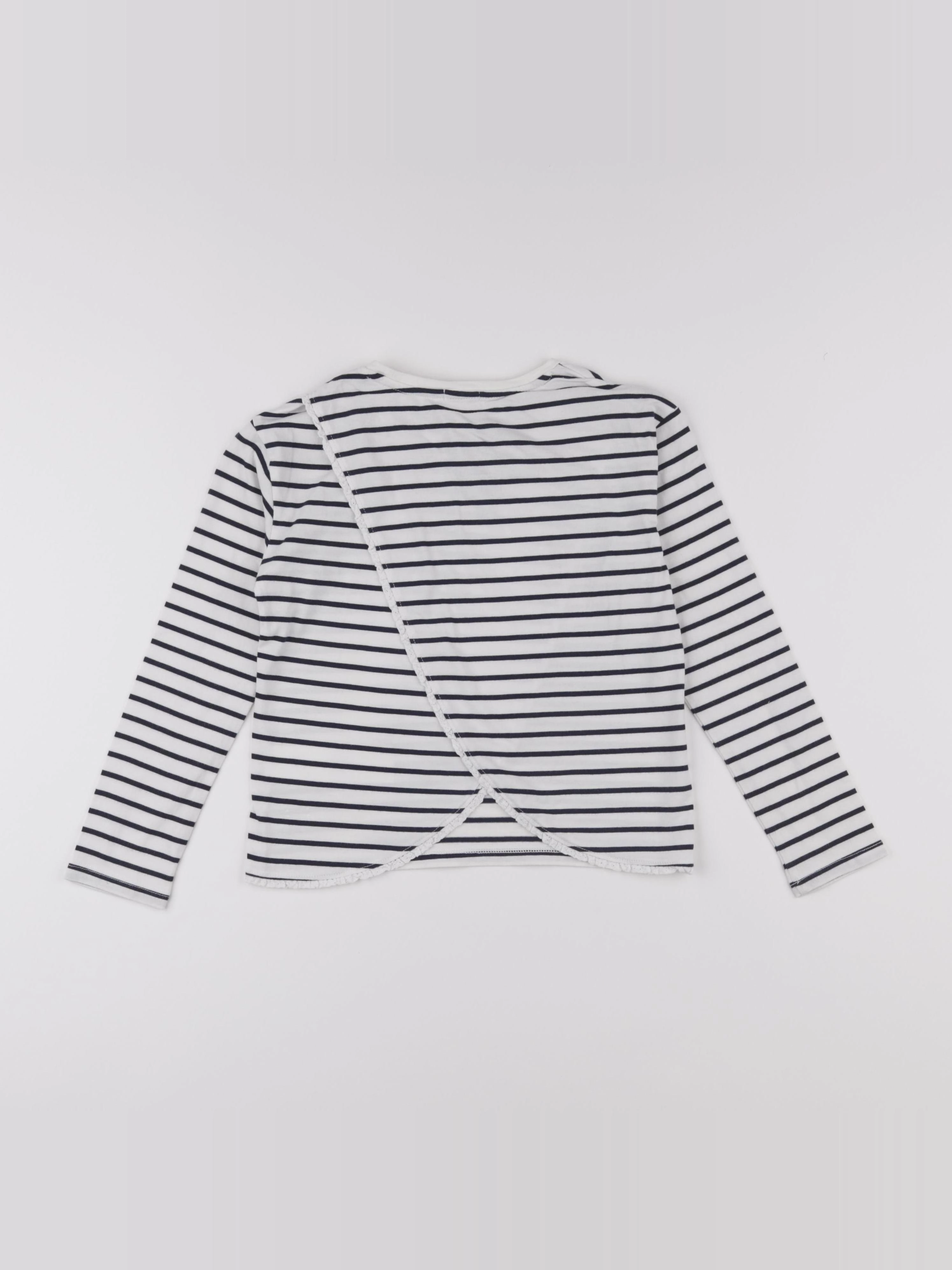 IKKS - tee-shirt blanc - 8 ans