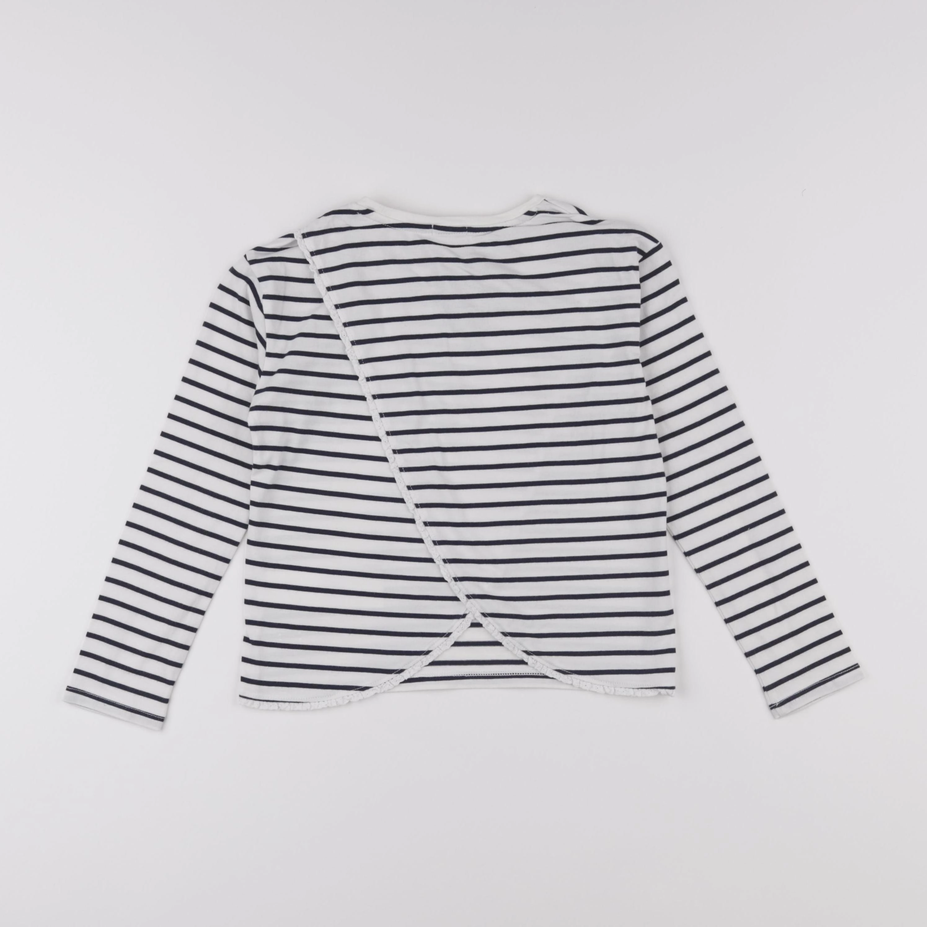 IKKS - tee-shirt blanc - 8 ans