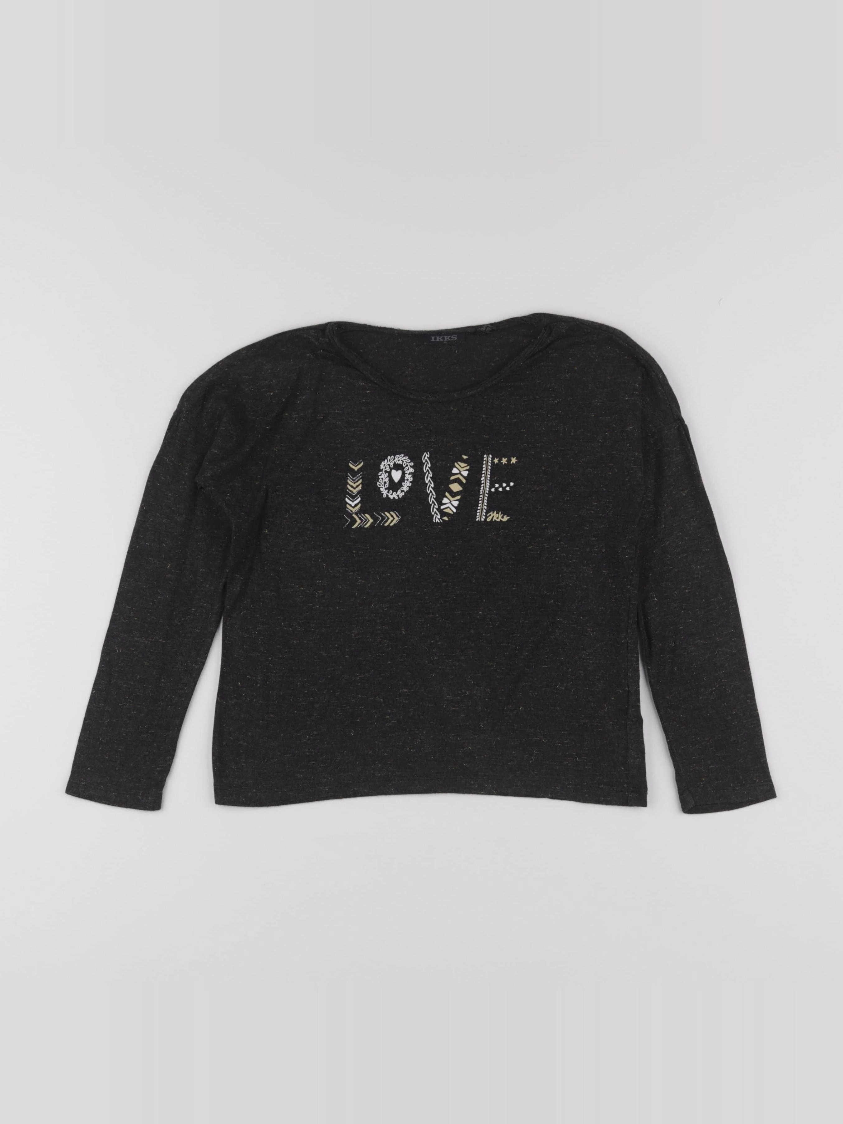 IKKS - tee-shirt gris - 6 ans