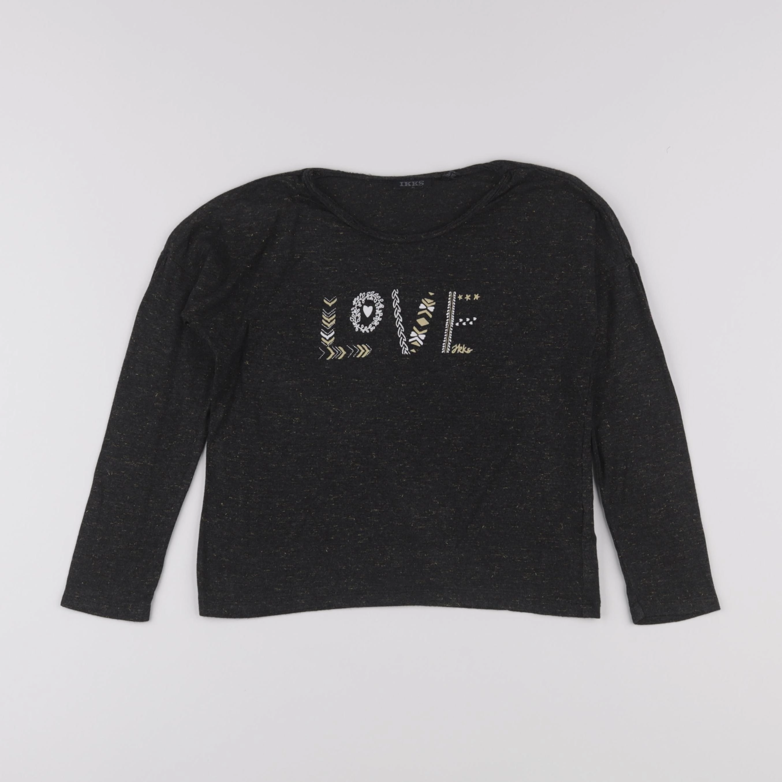 IKKS - tee-shirt gris - 6 ans