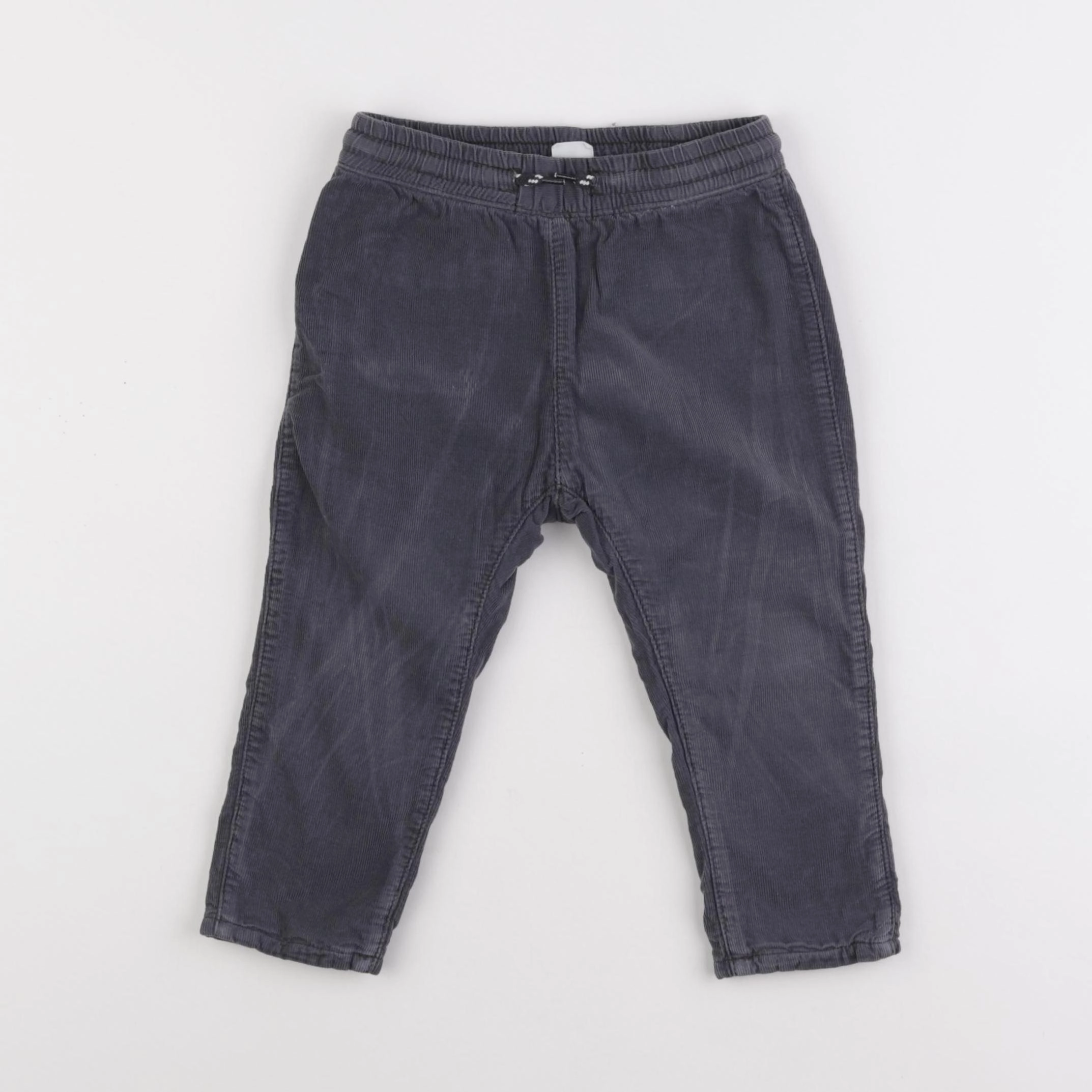 H&M - pantalon gris - 12/18 mois