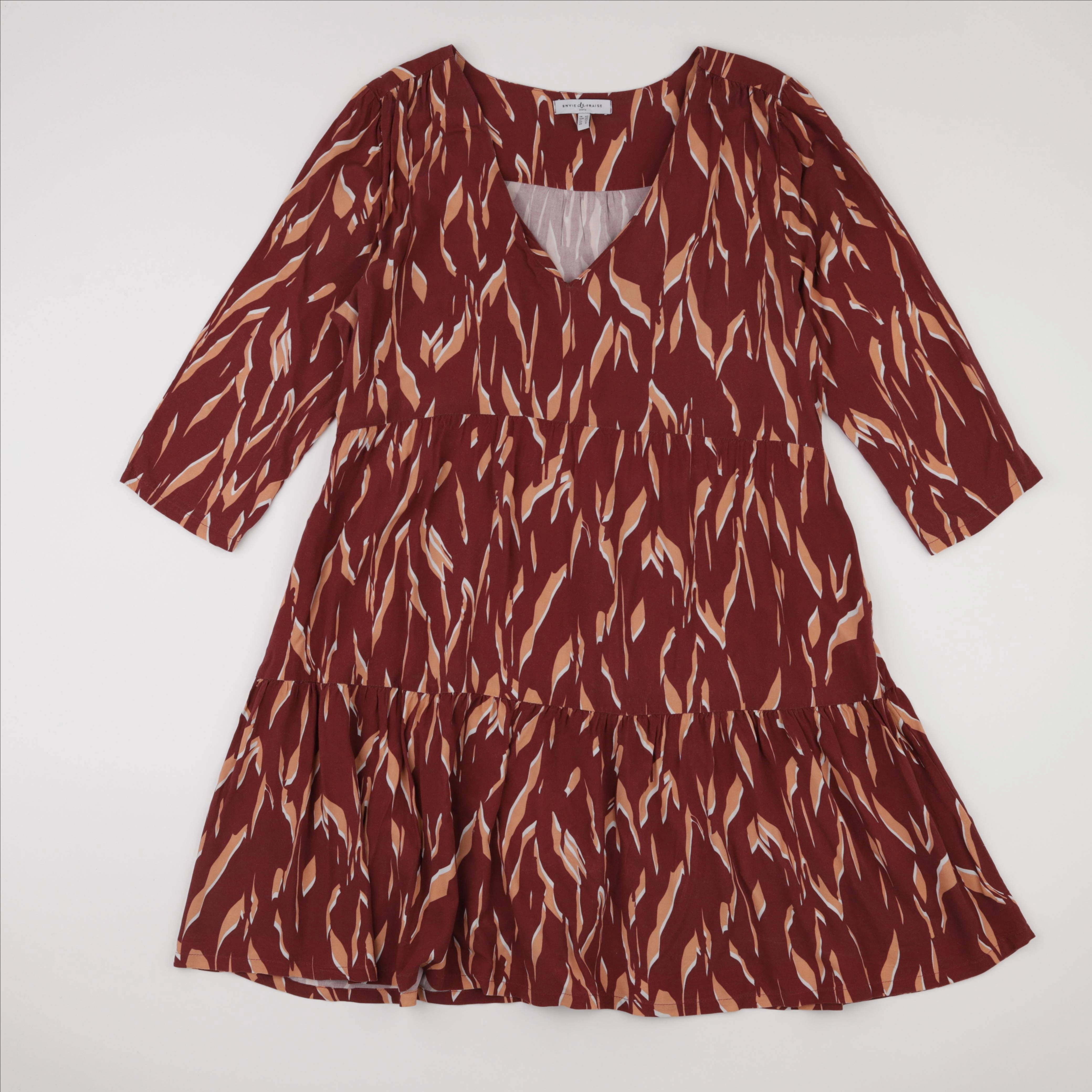 Envie de fraise - robe grossesse rouge - 40
