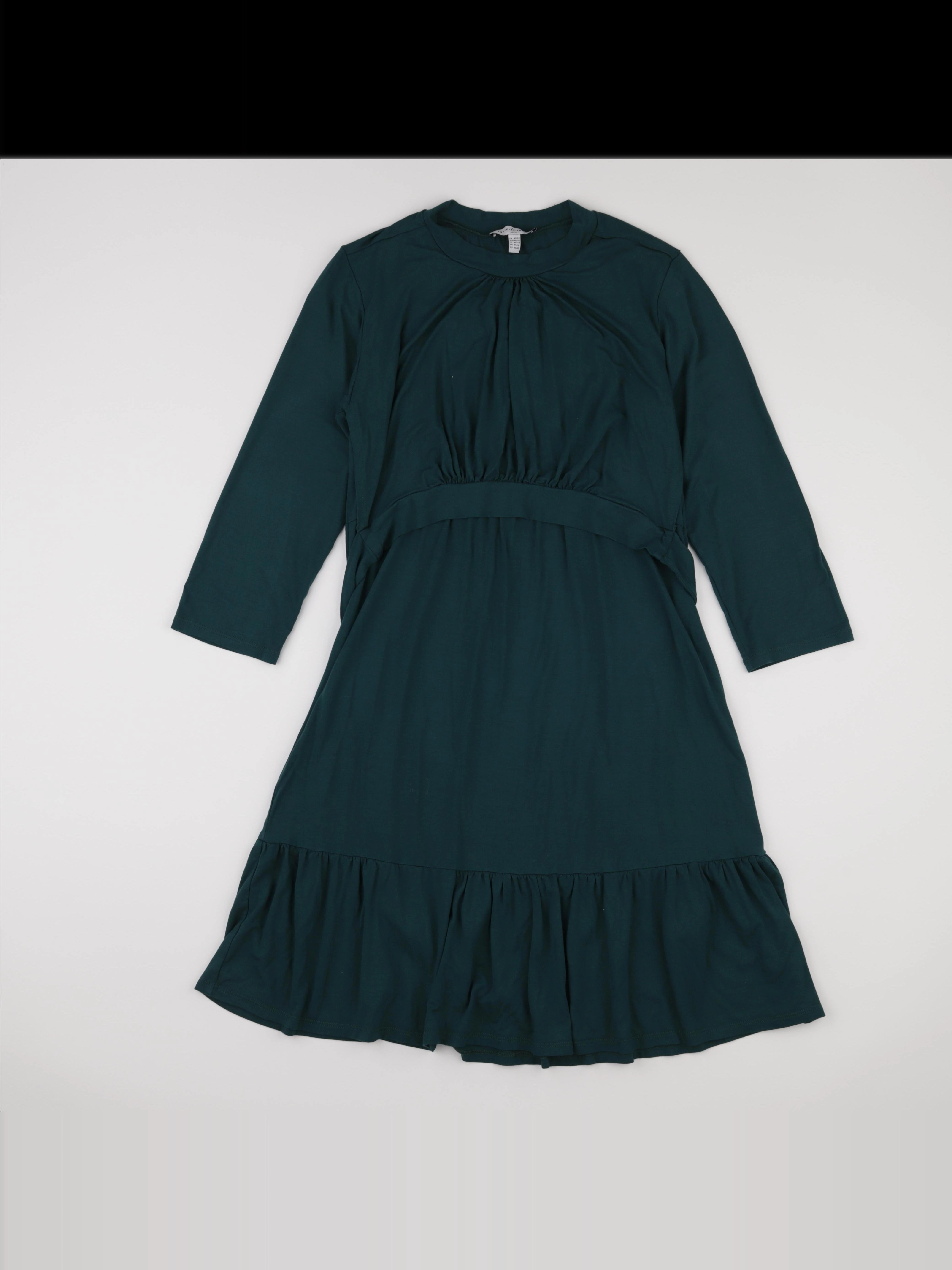 Envie de fraise - robe grossesse vert - 42 à 44
