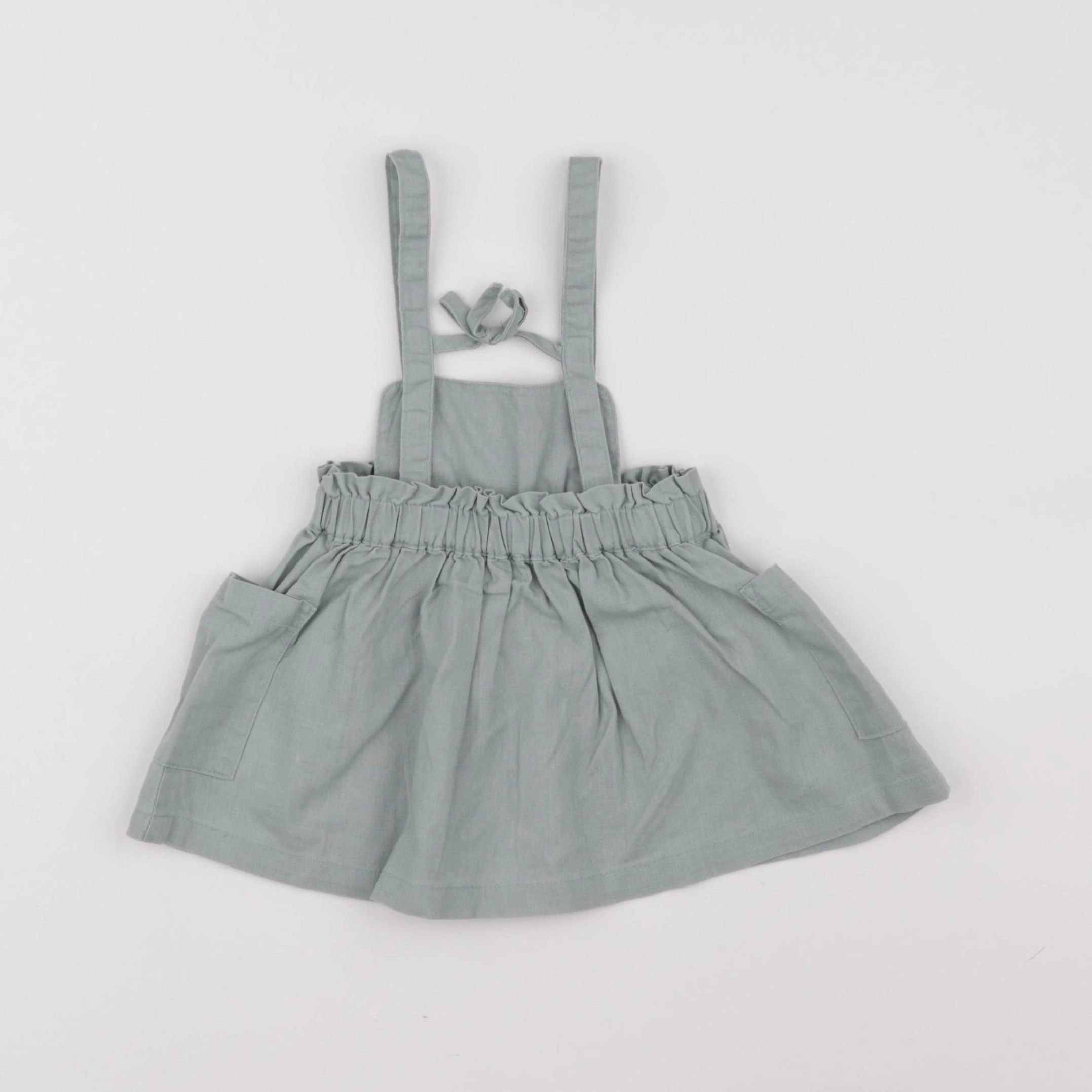 Vertbaudet - robe vert - 9 mois