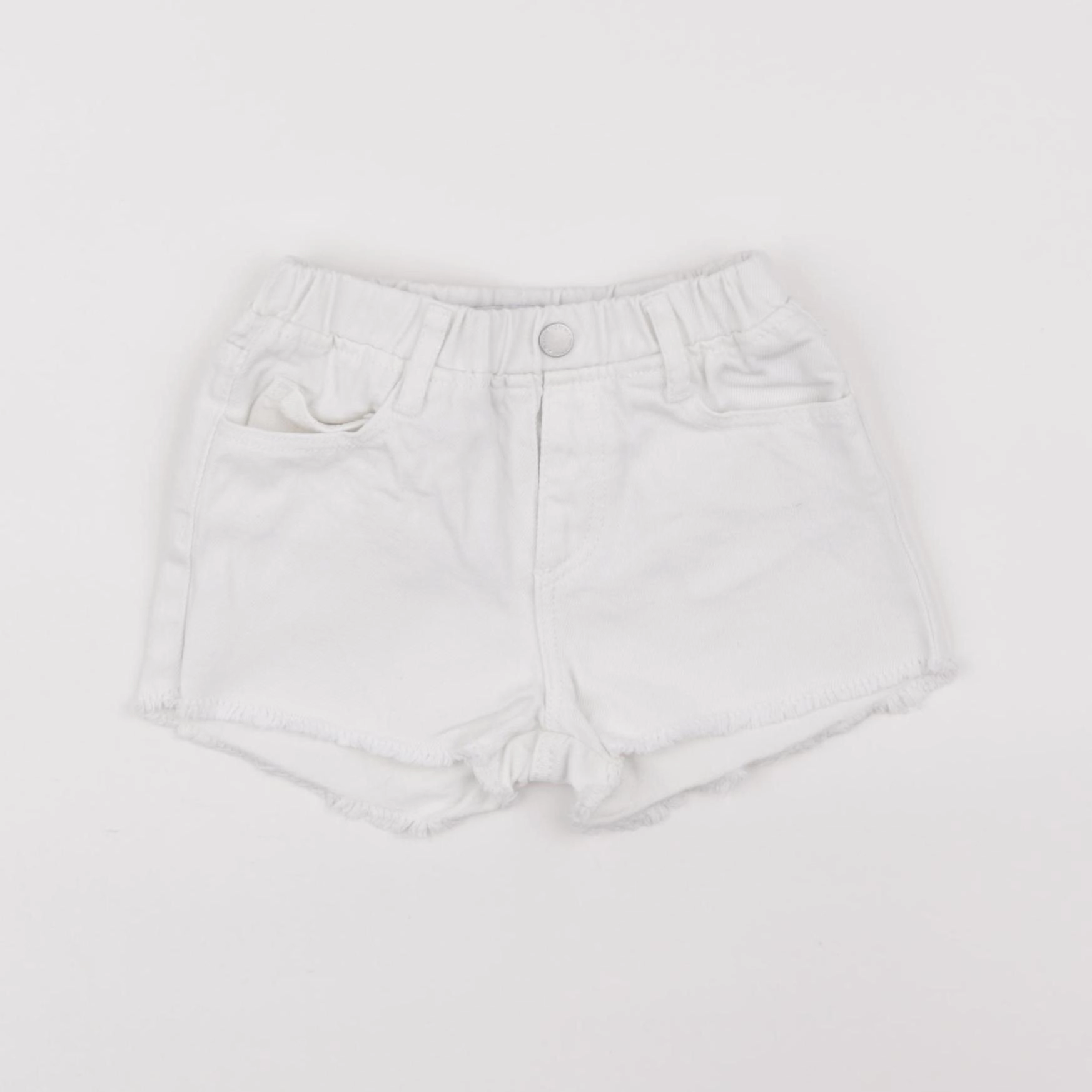 Zara - short blanc - 9/12 mois