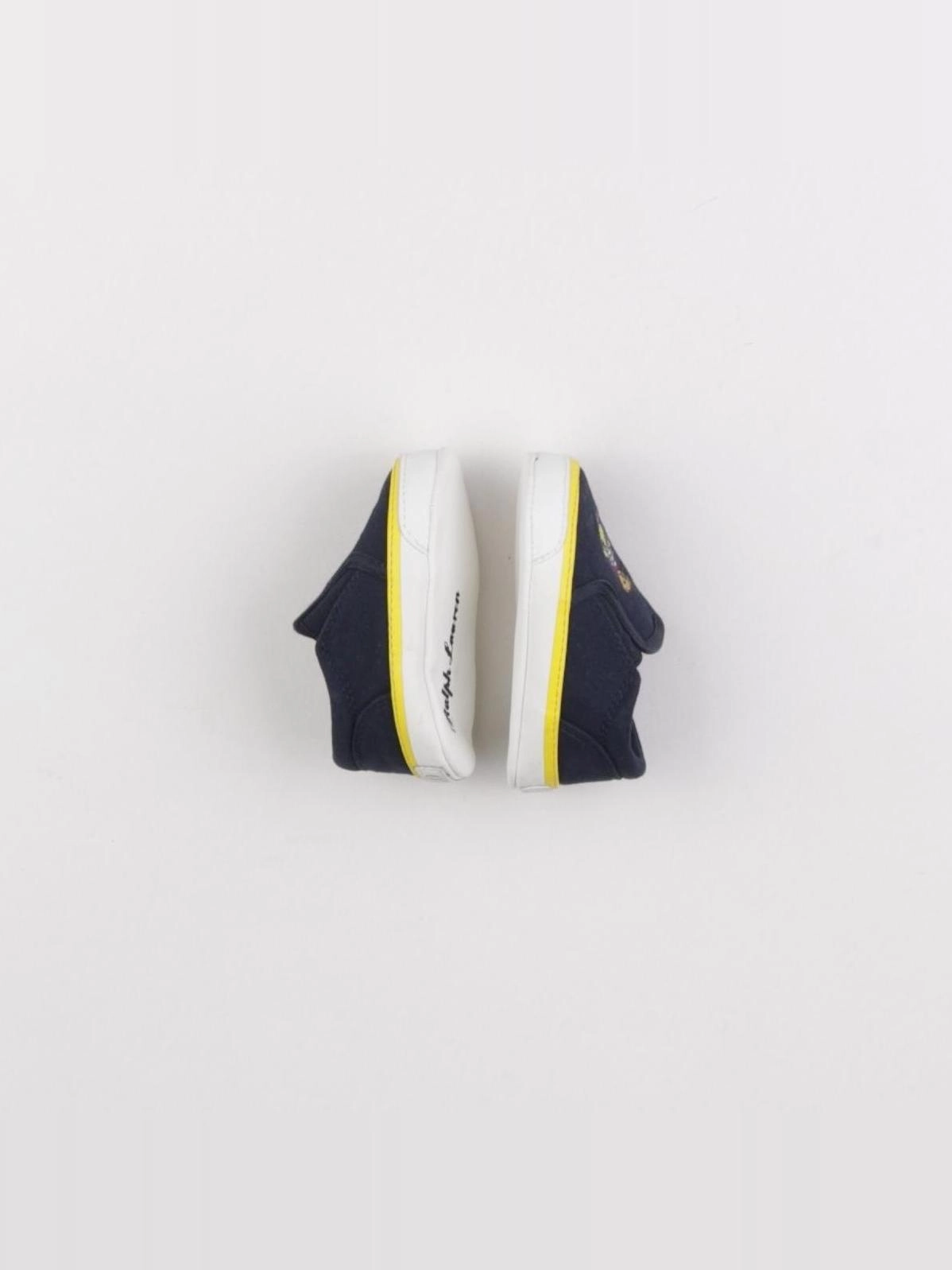 Ralph Lauren - chaussons bleu, jaune - pointure 17/18