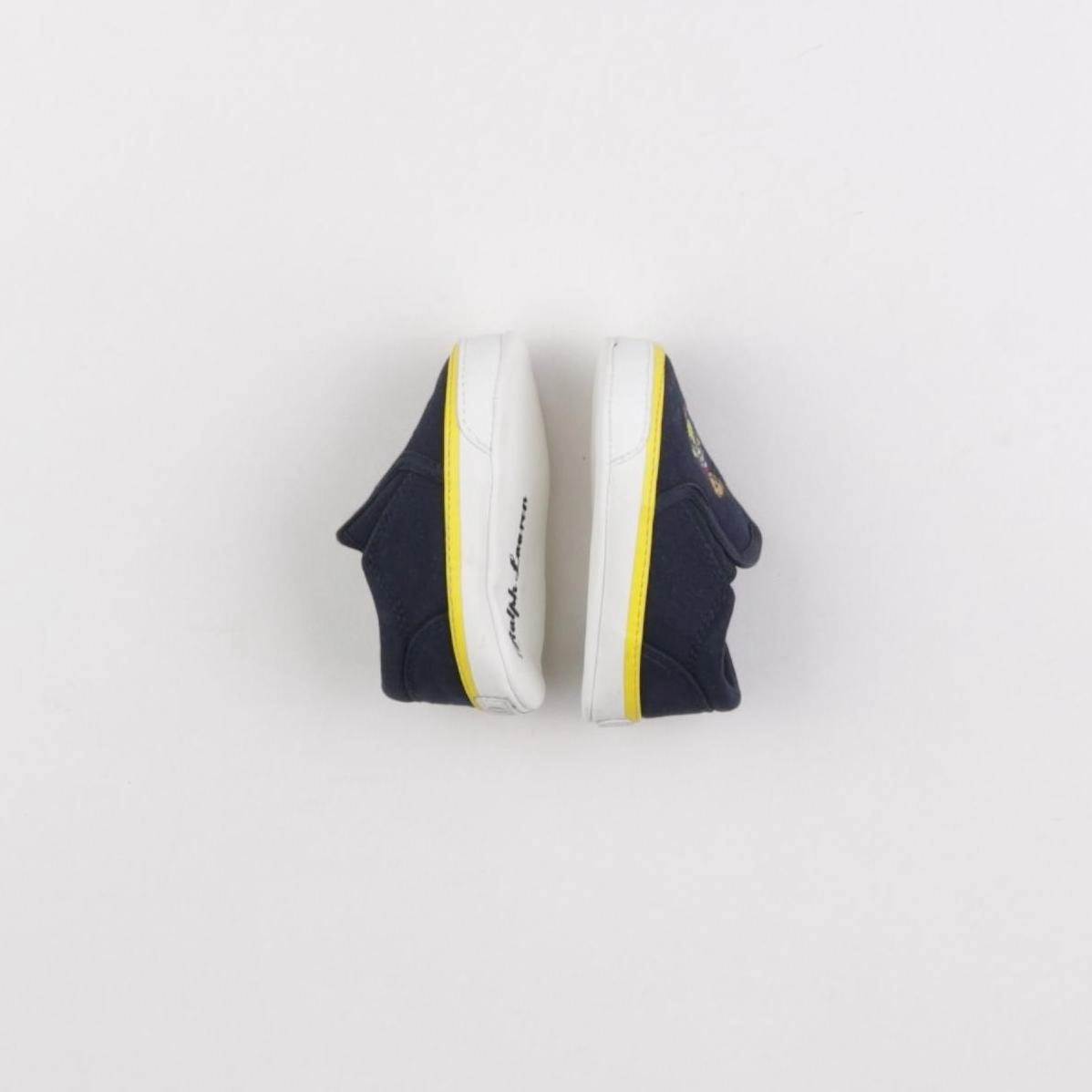 Ralph Lauren - chaussons bleu, jaune - pointure 17/18