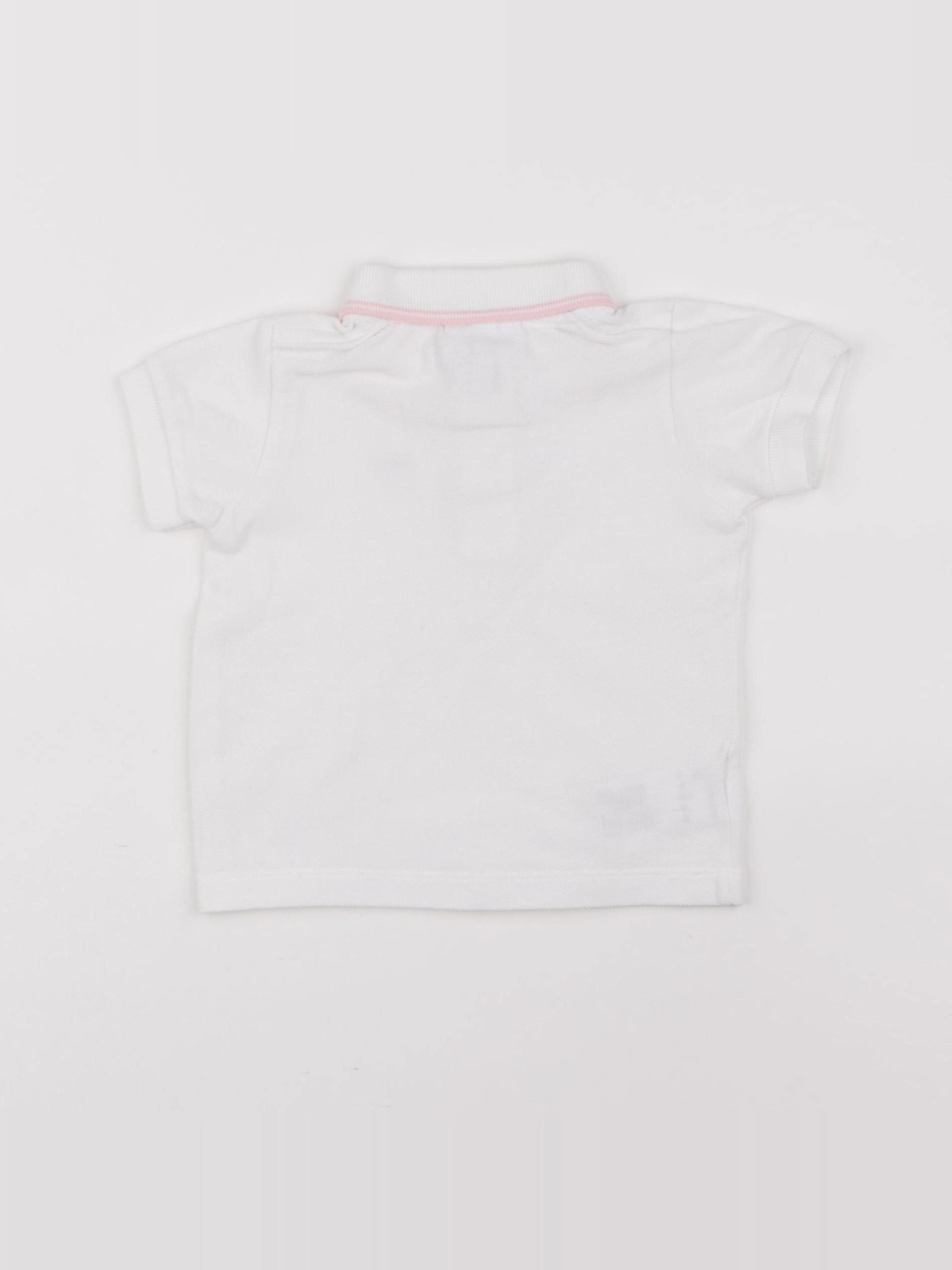 Lacoste - polo blanc - 1 an