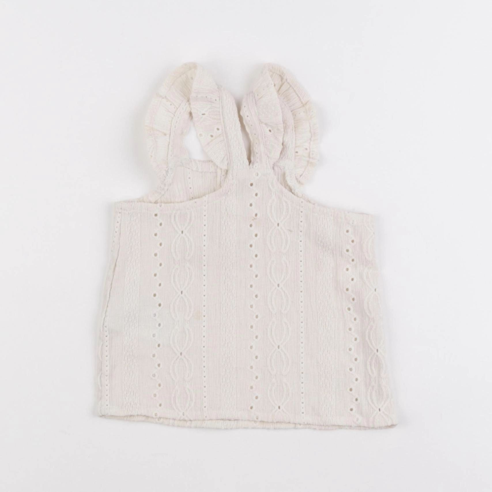 Vertbaudet - blouse beige - 12 mois
