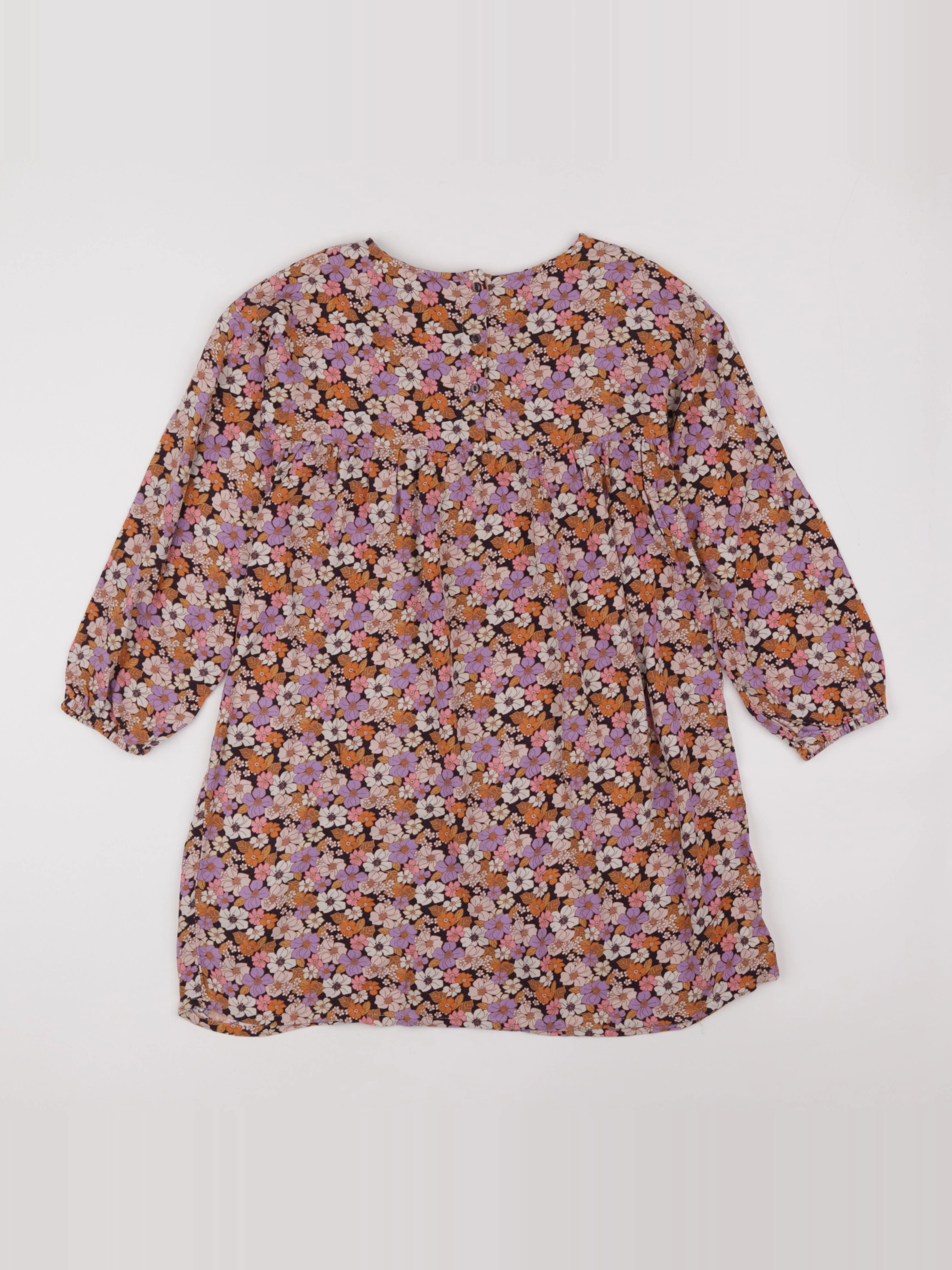 H&M - robe multicolore - 9/10 ans