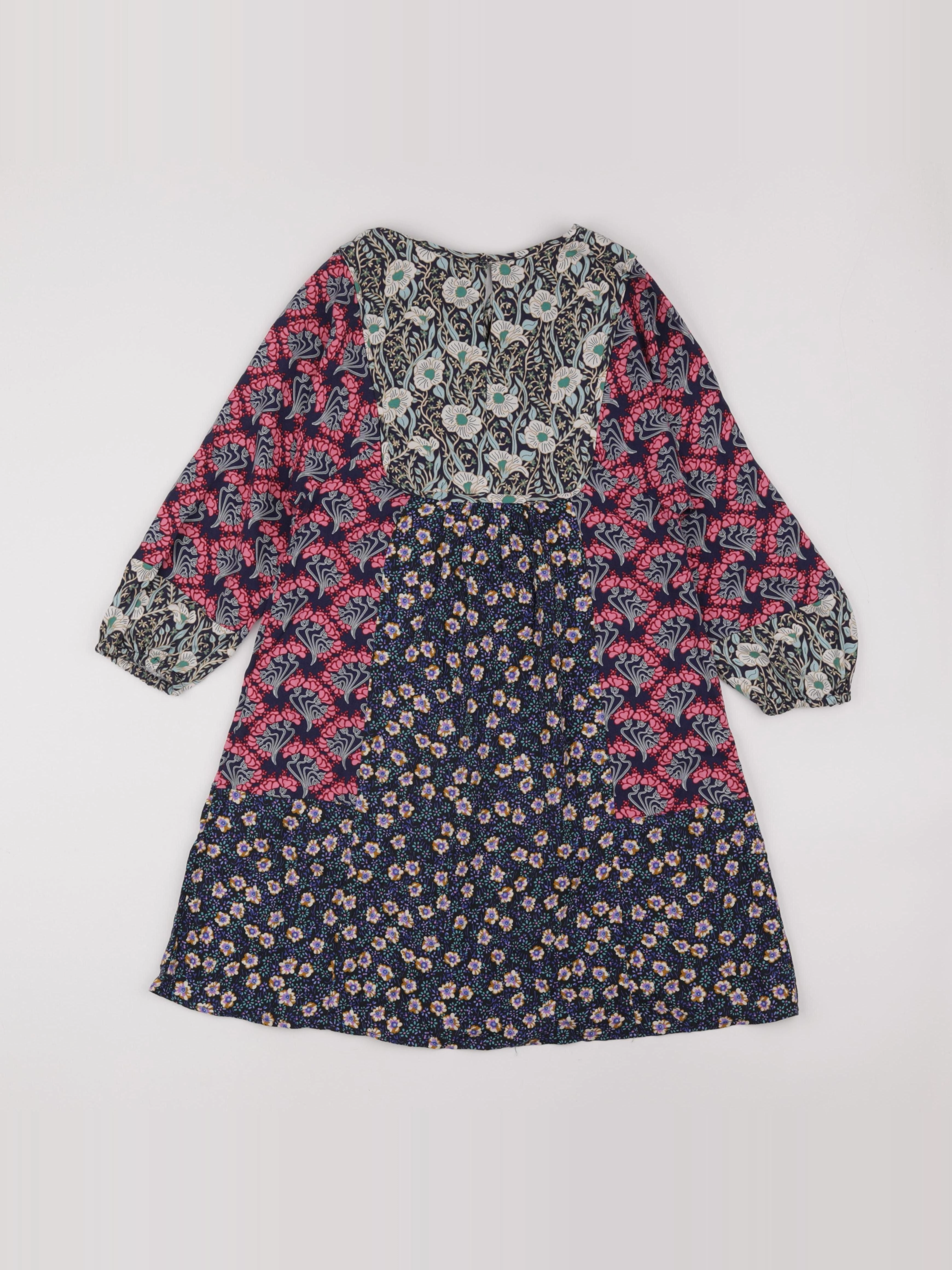 Zara - robe multicolore - 9 ans