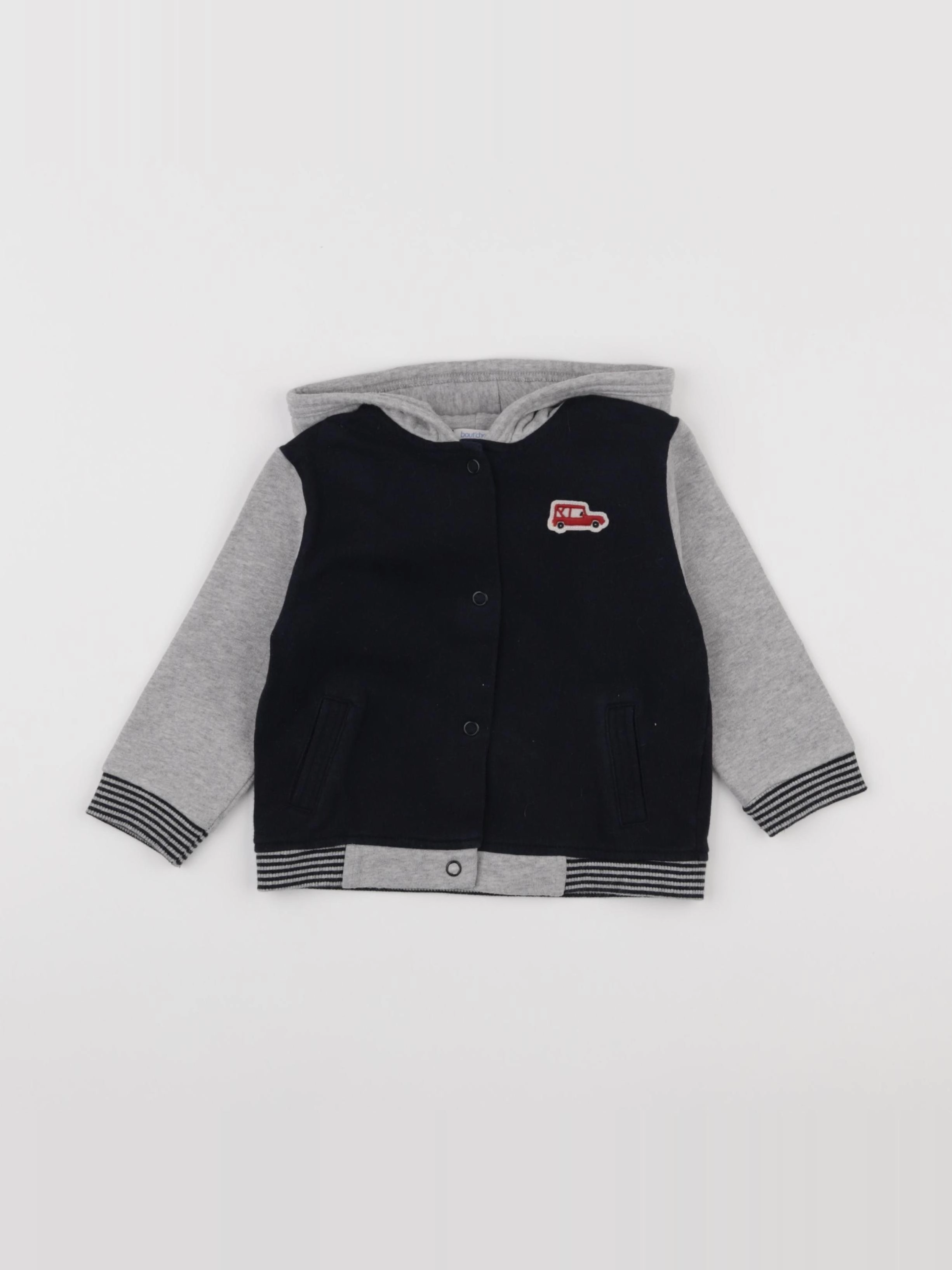 Boutchou - sweat bleu - 18 mois