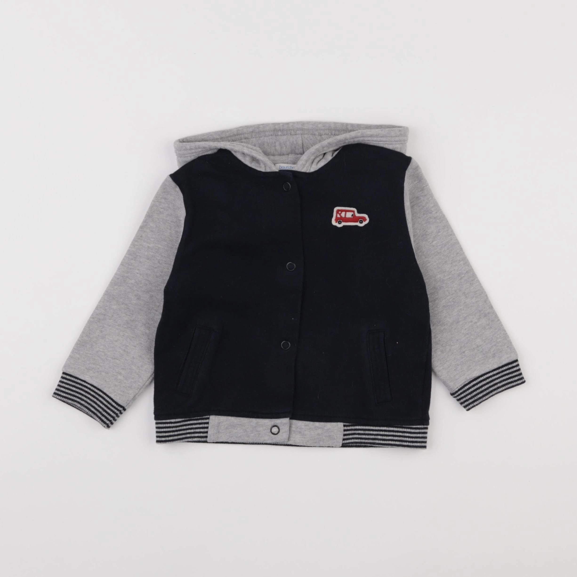 Boutchou - sweat bleu - 18 mois