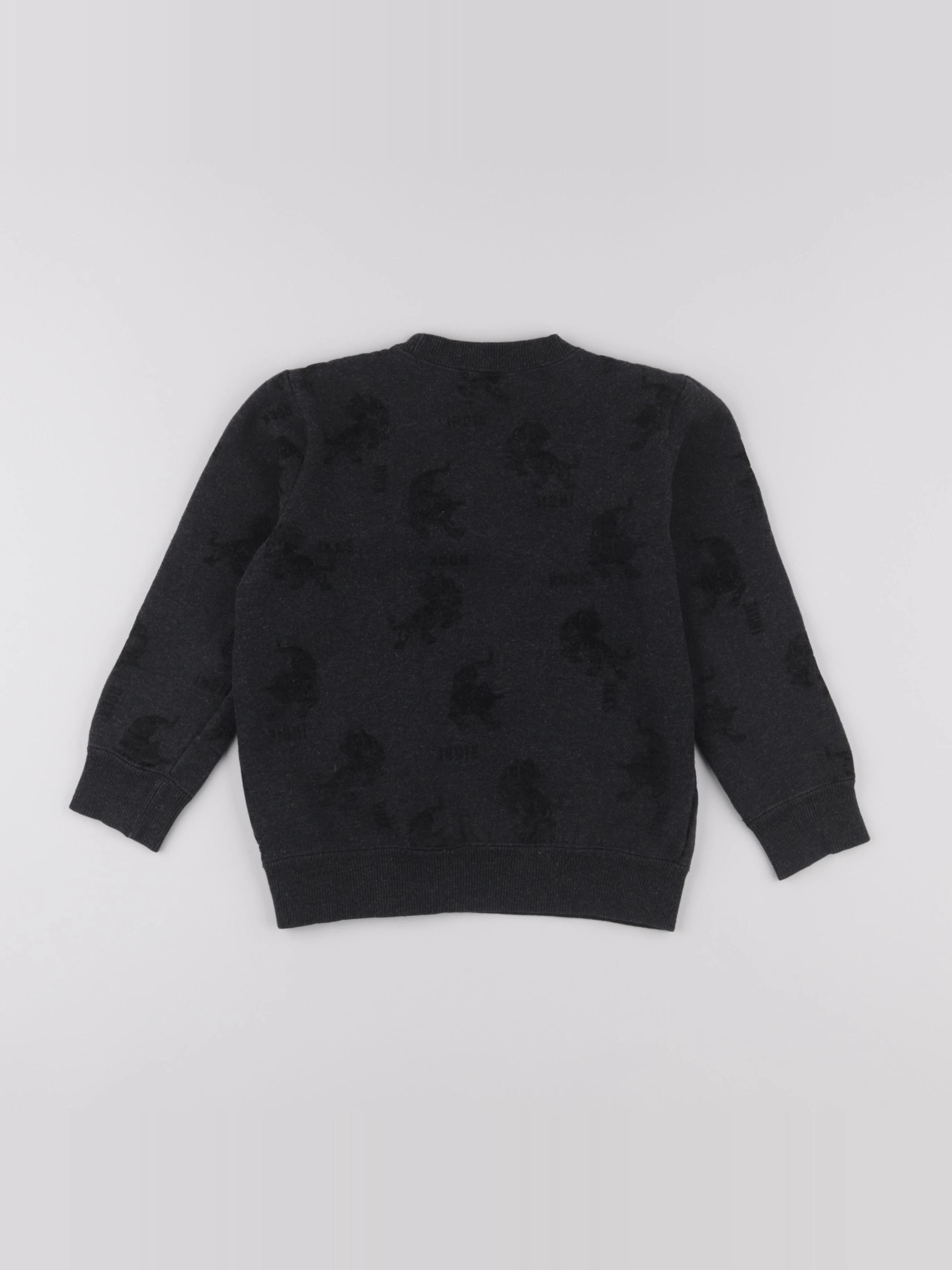 IKKS - sweat noir - 6 ans