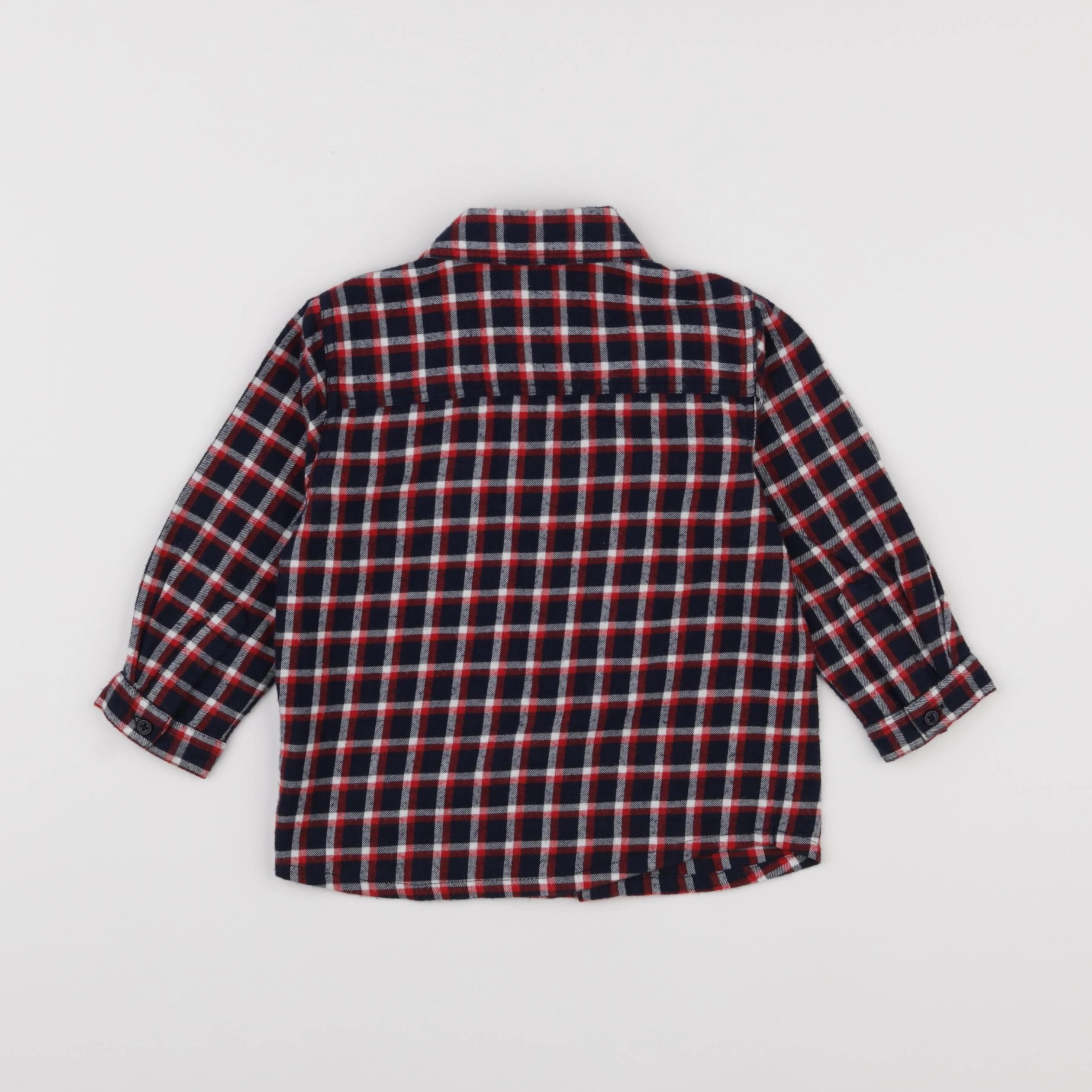 Boutchou - chemise rouge - 18 mois