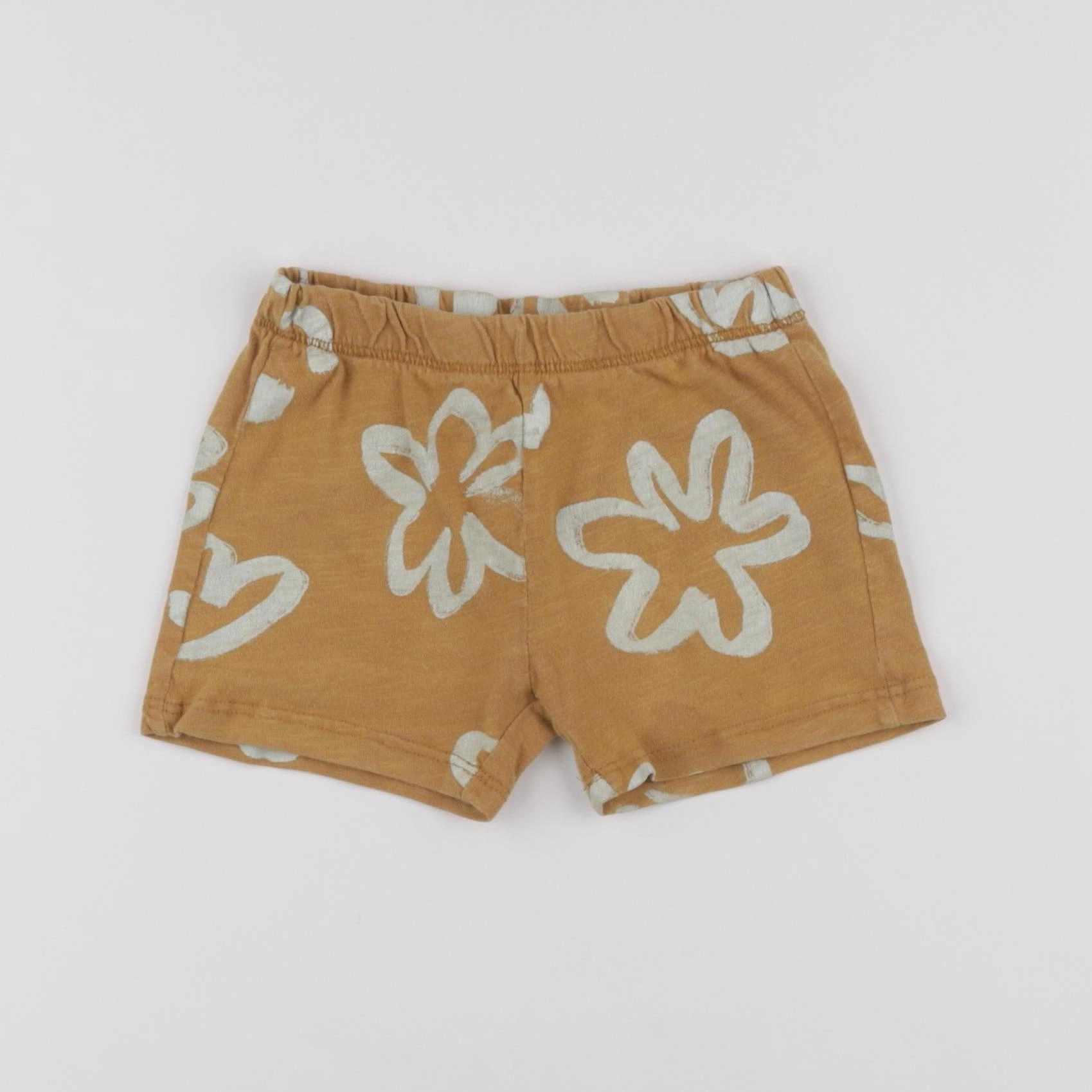 Zara - short jaune - 12/18 mois
