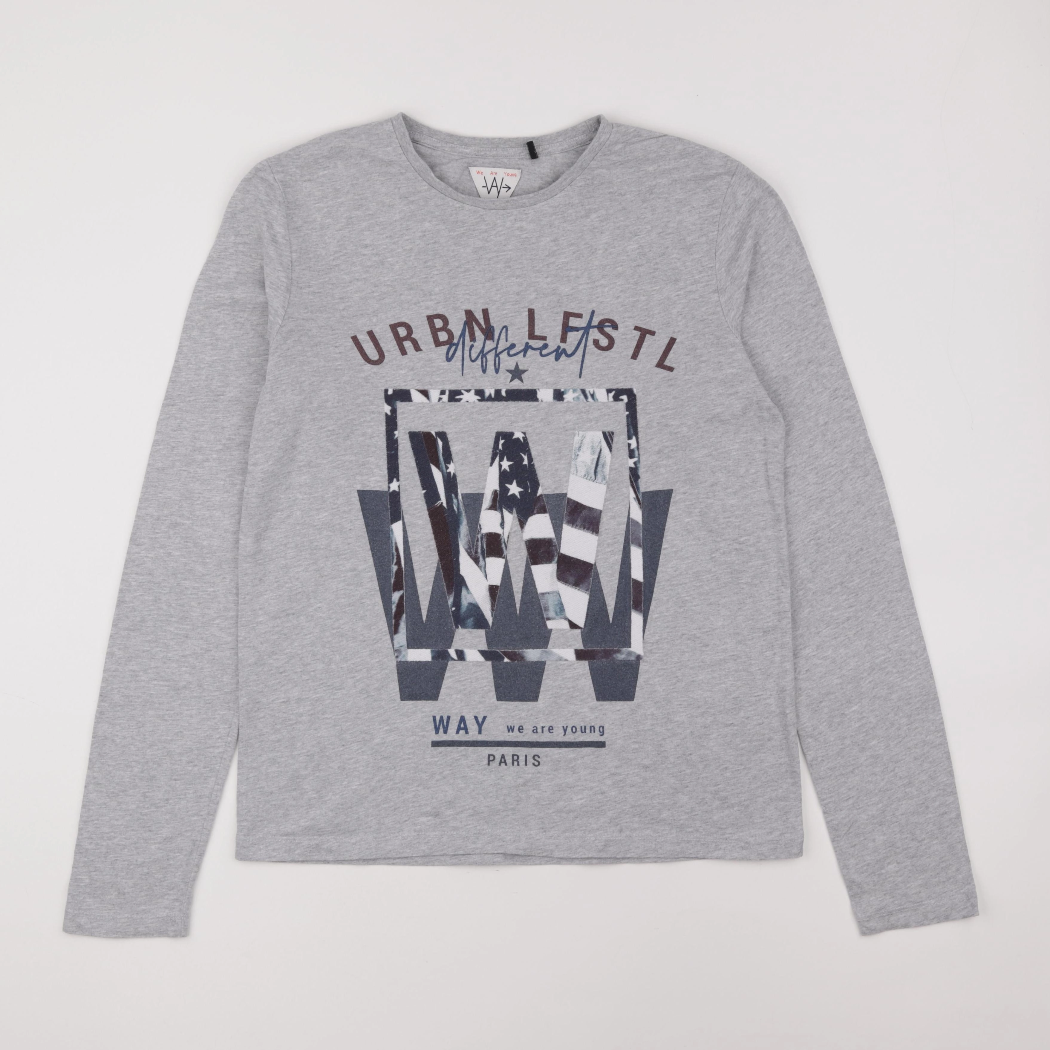 IKKS - tee-shirt gris - 16 ans