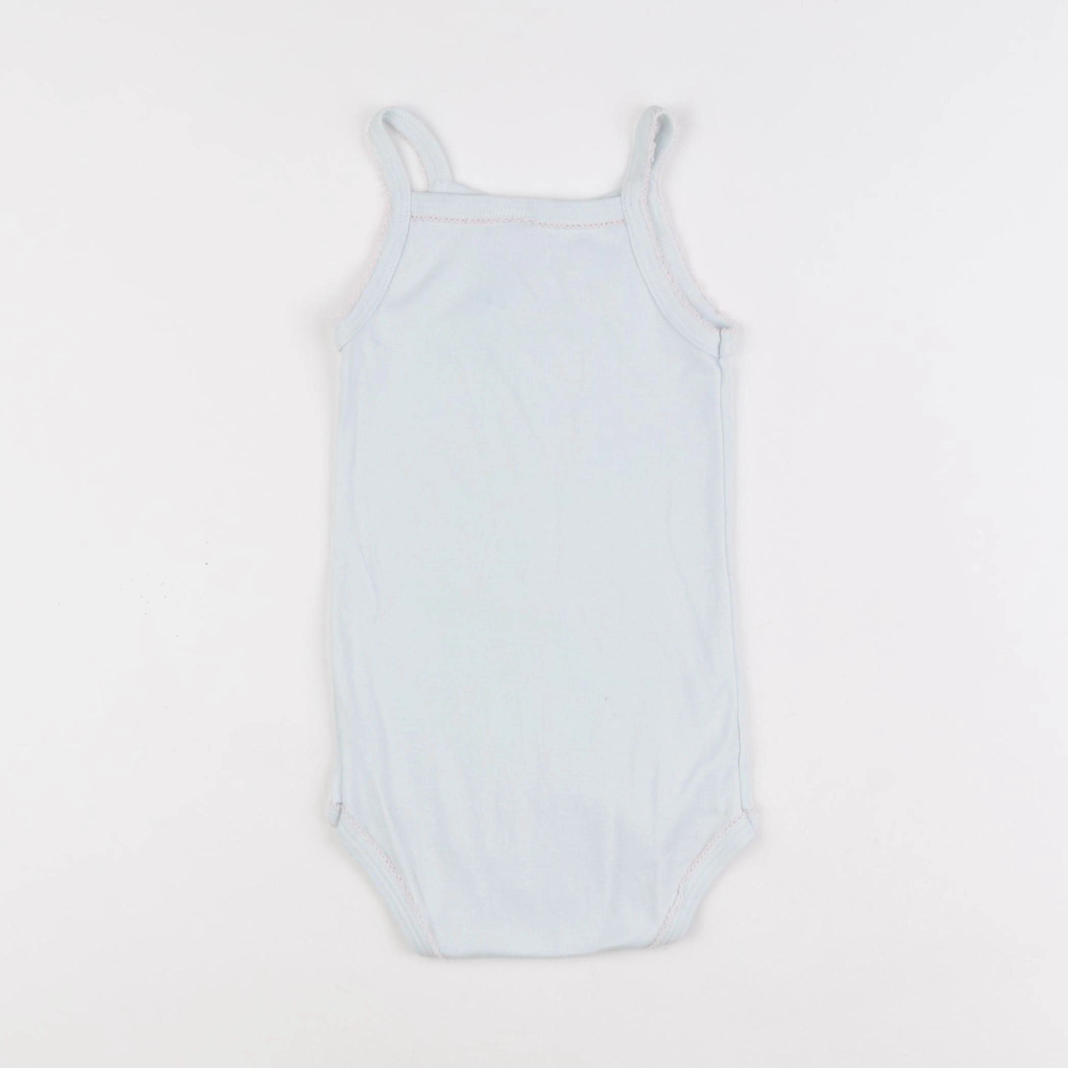 Petit Bateau - body bleu - 4 ans