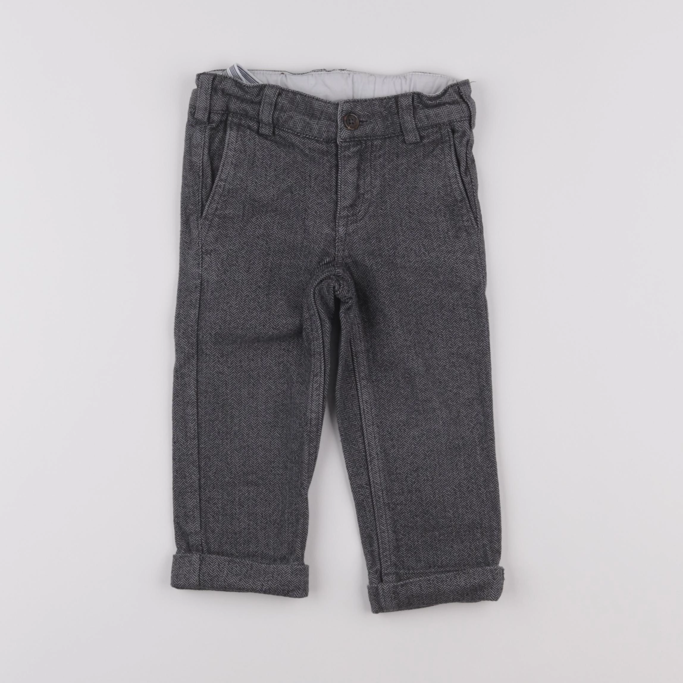 Jacadi - pantalon gris - 2 ans