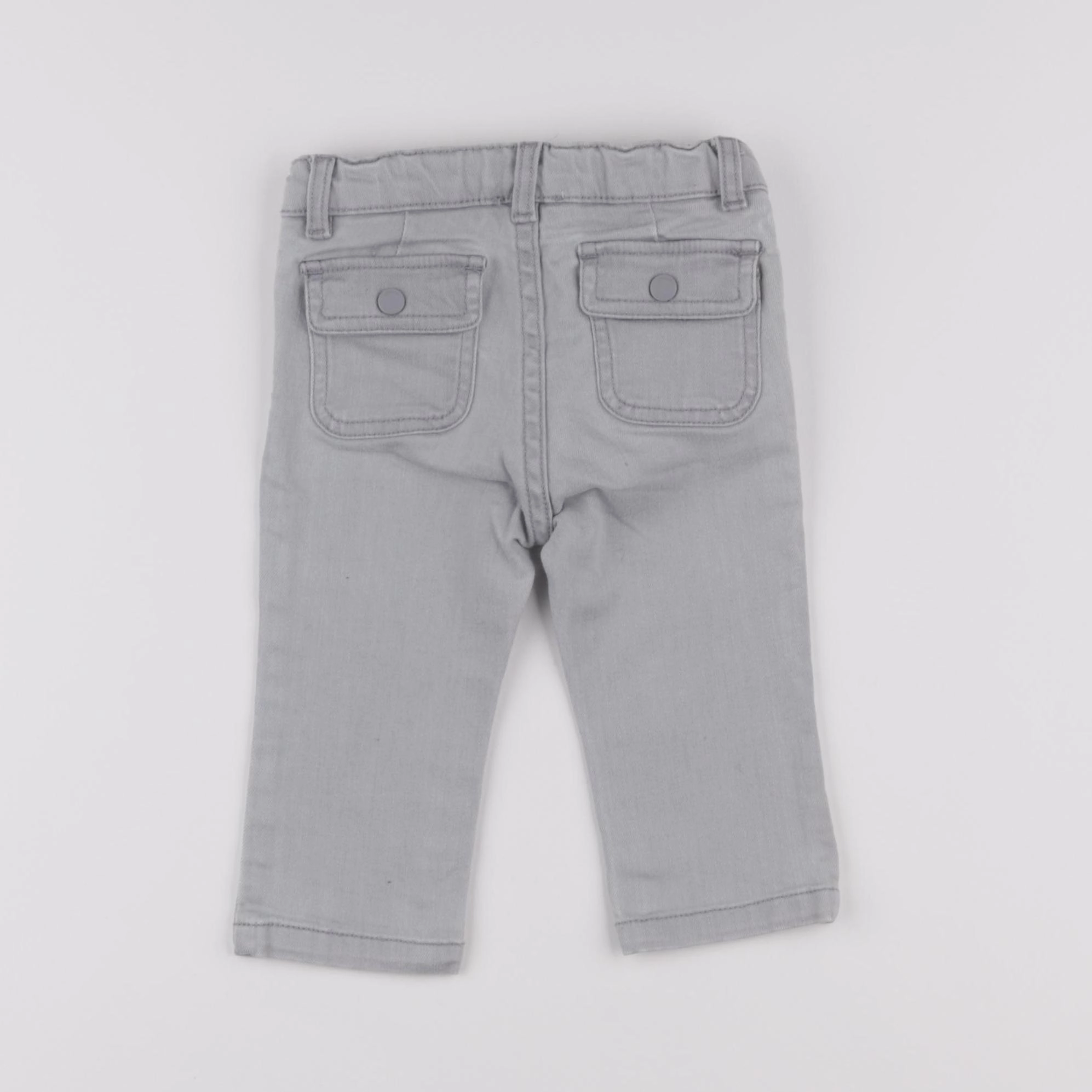 Jacadi - jean gris - 12 mois