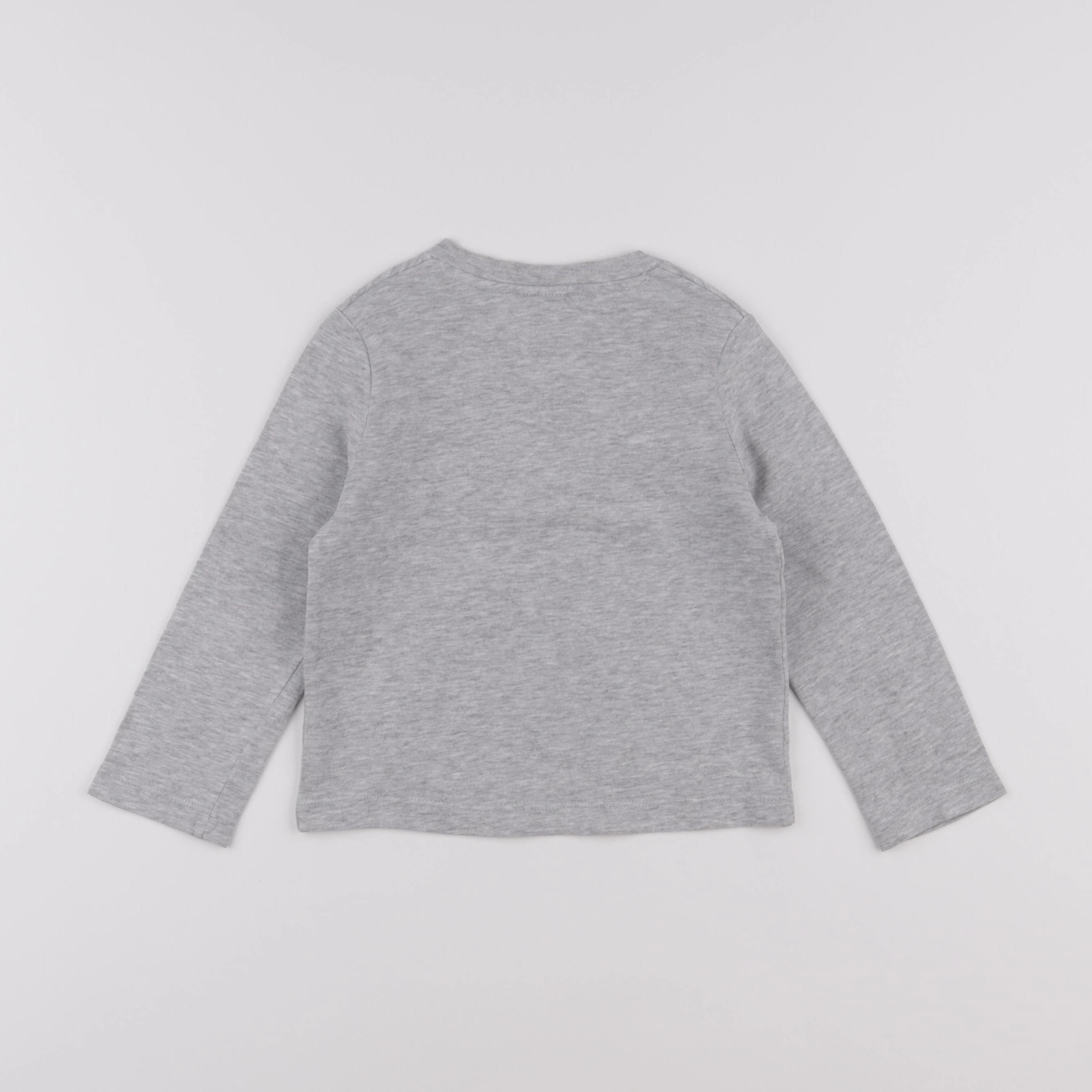 Jacadi - tee-shirt gris - 3 ans
