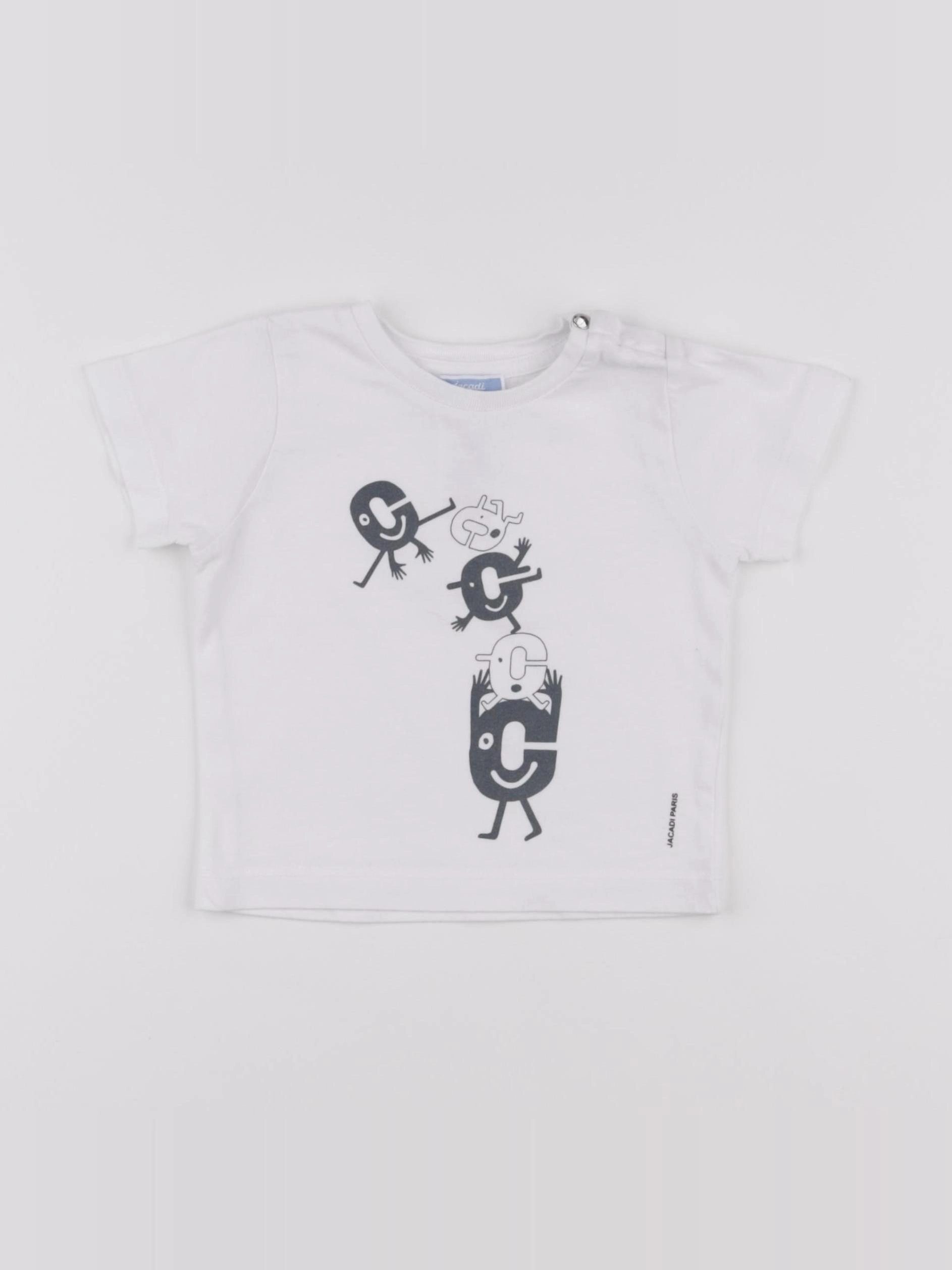 Jacadi - tee-shirt blanc - 18 mois