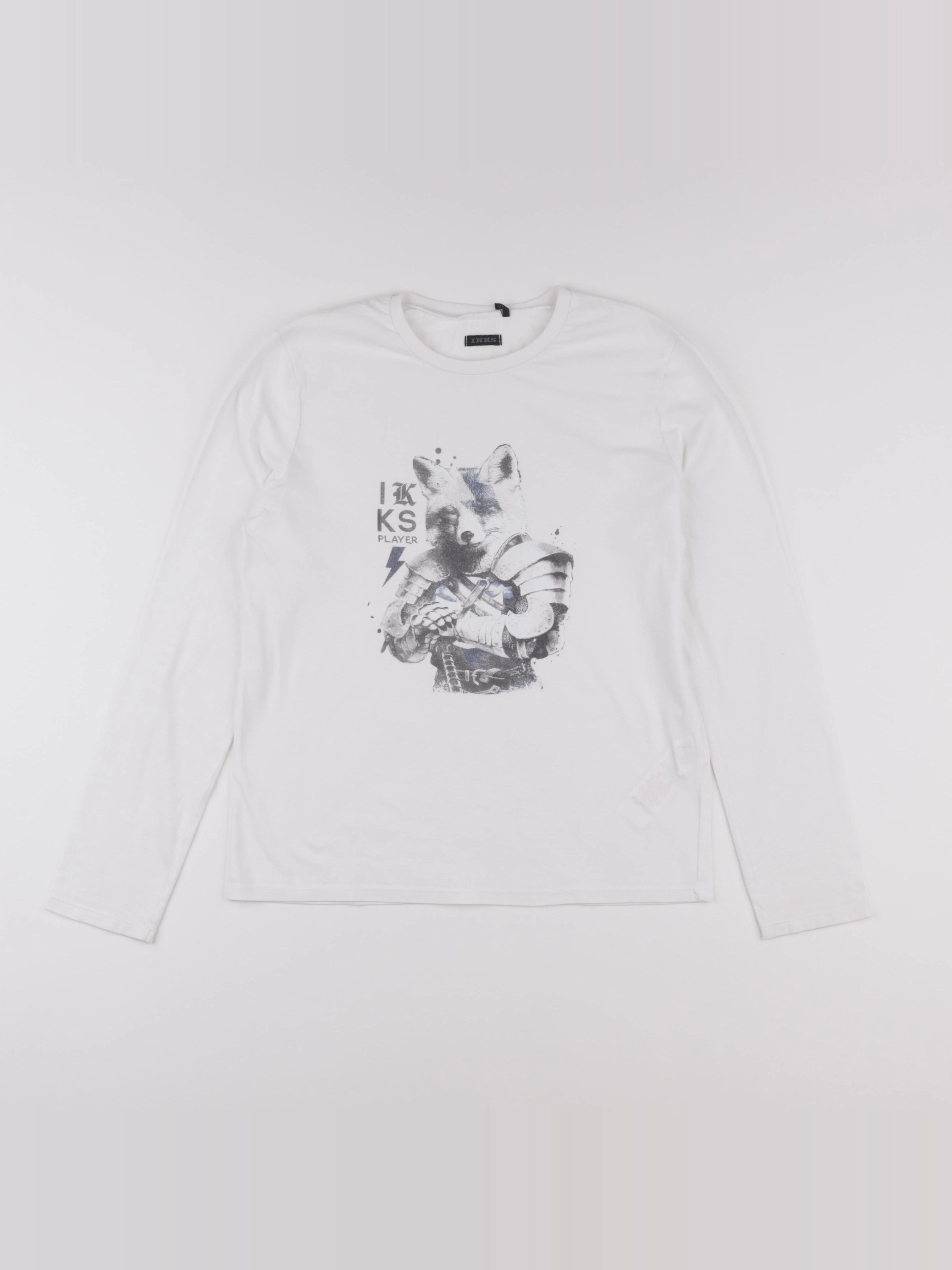 IKKS - tee-shirt blanc - 12 ans