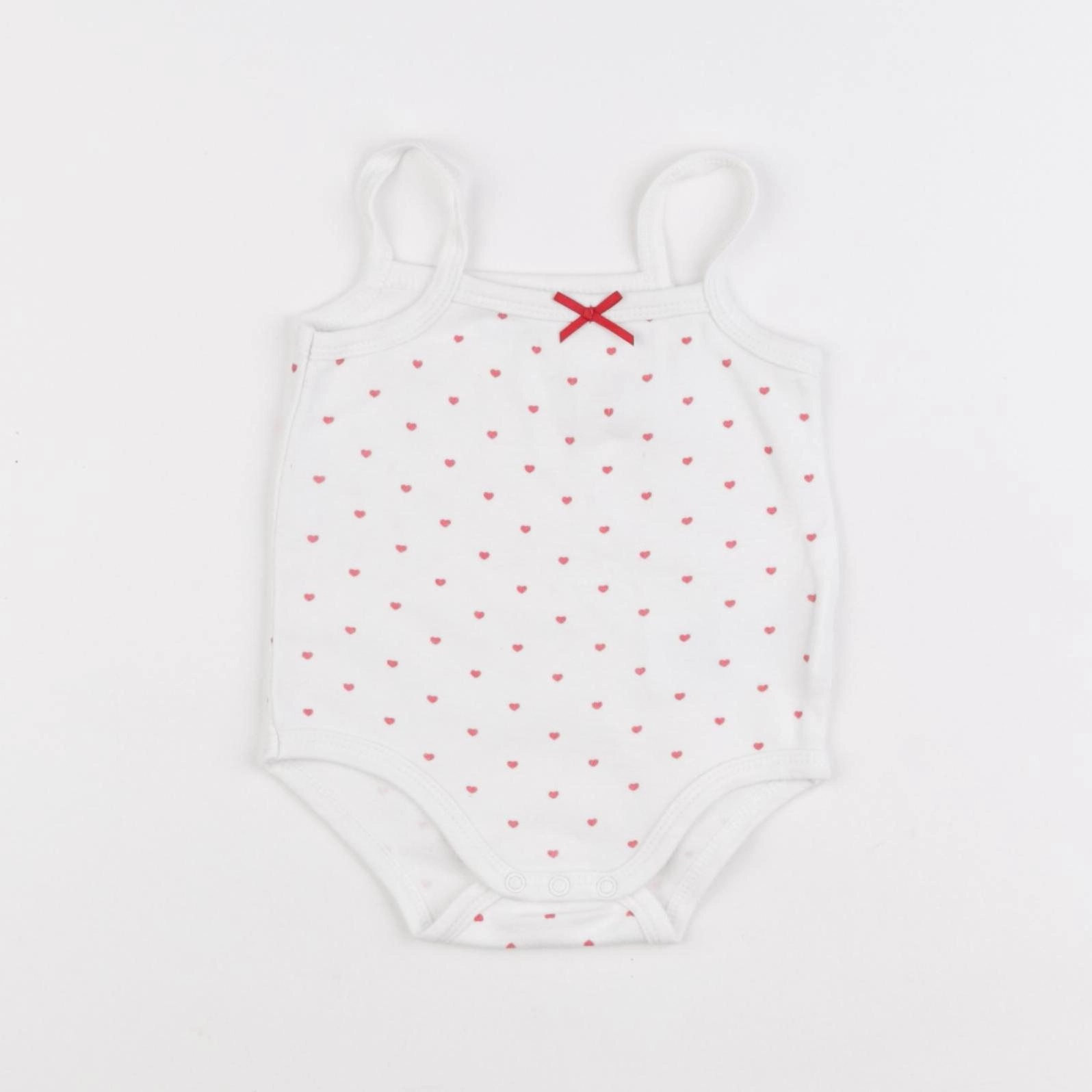 Vertbaudet - body blanc - 6 mois