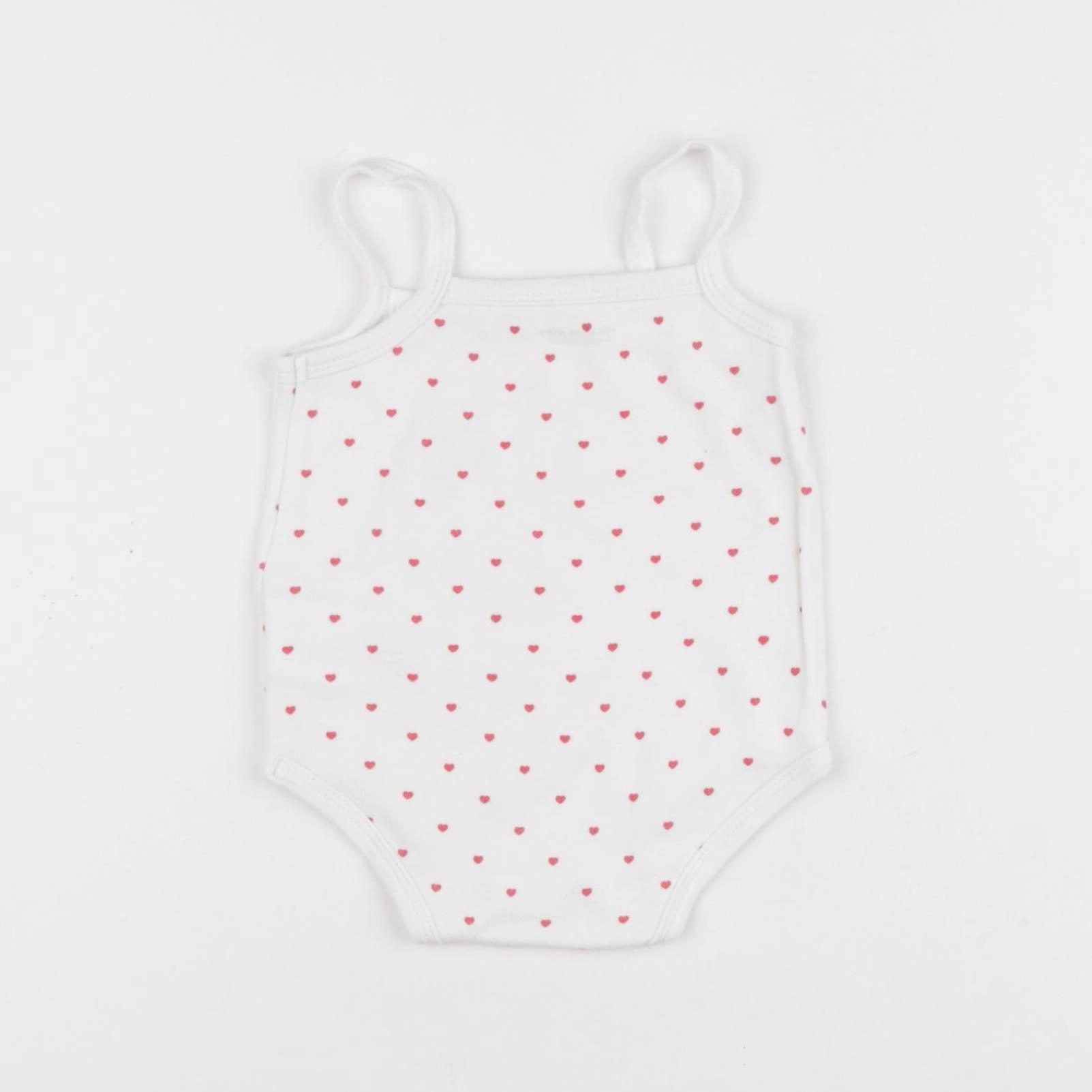 Vertbaudet - body blanc - 6 mois