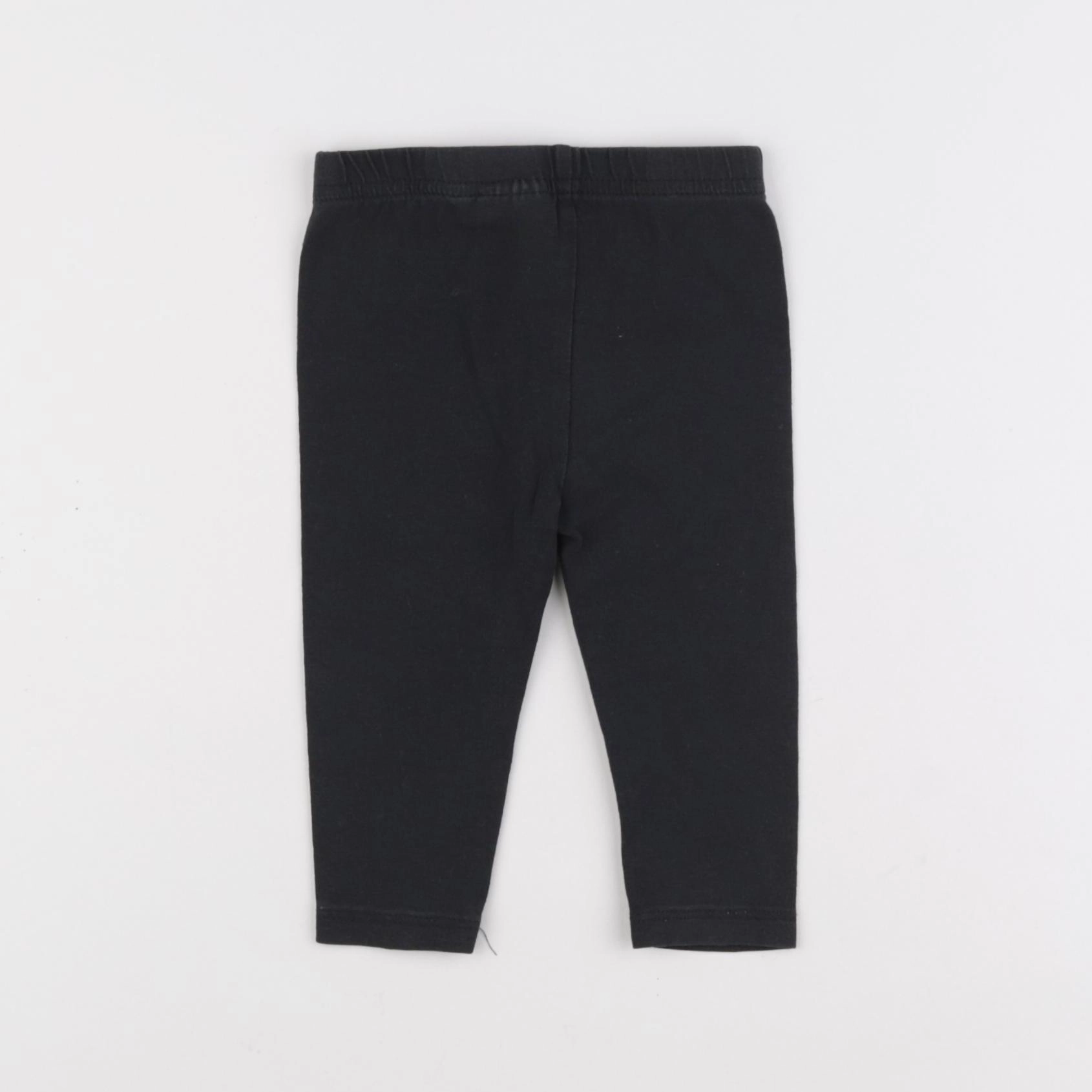 Vertbaudet - legging noir - 9 mois