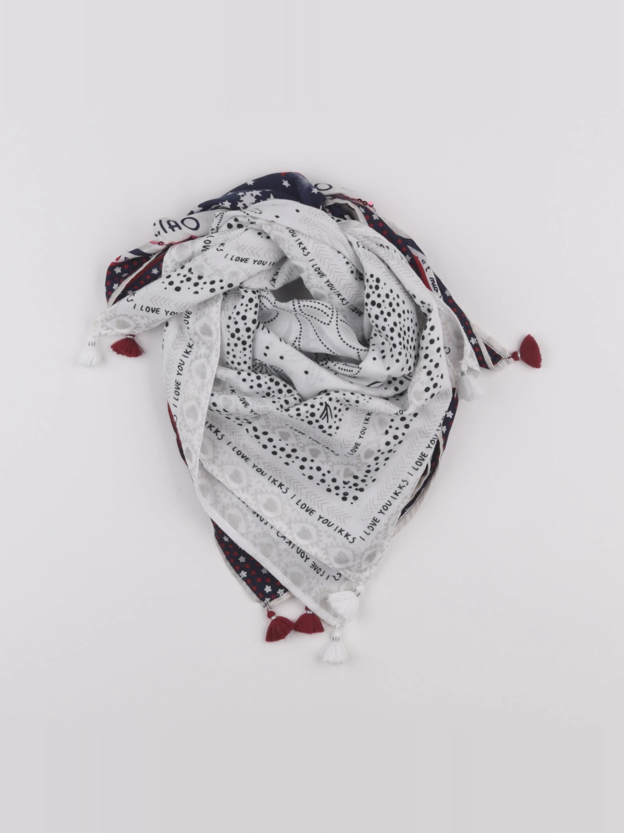 IKKS - foulard multicolore - 6/8 ans