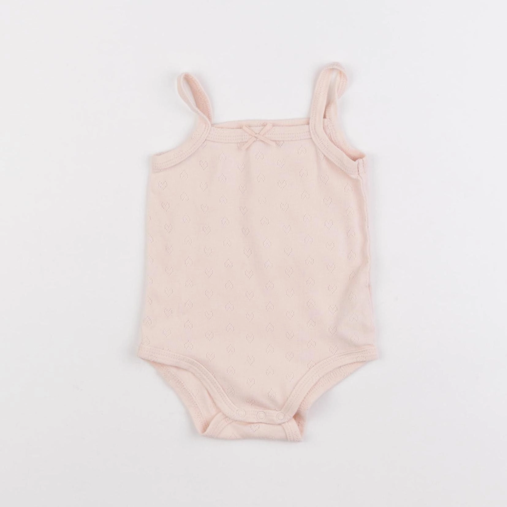 Vertbaudet - body rose - 6 mois