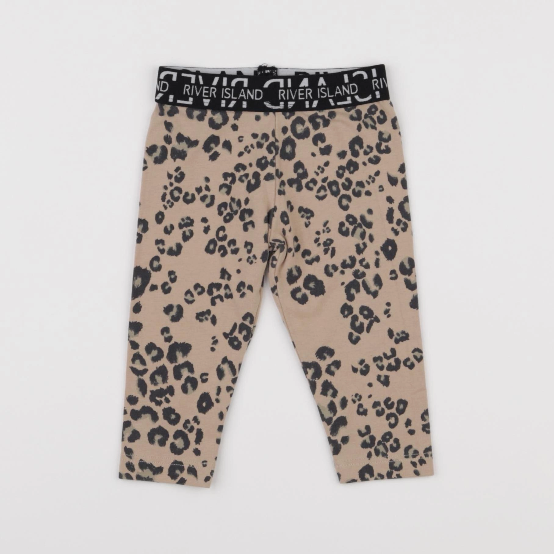 River Island - legging marron, noir - 6/9 mois