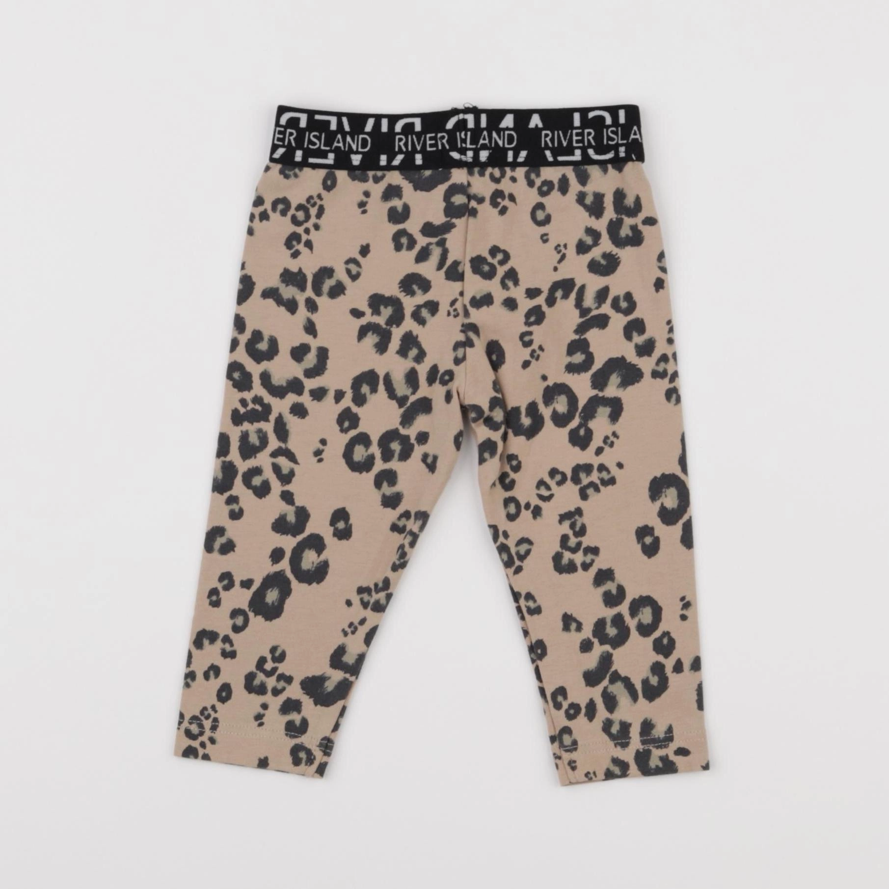 River Island - legging marron, noir - 6/9 mois