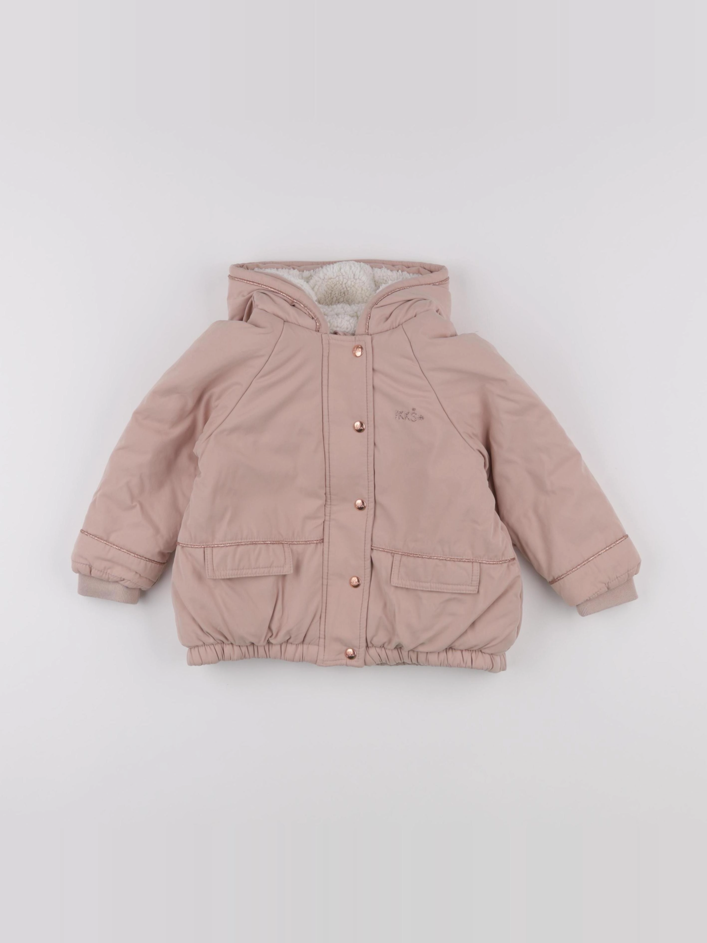 IKKS - doudoune rose - 2 ans