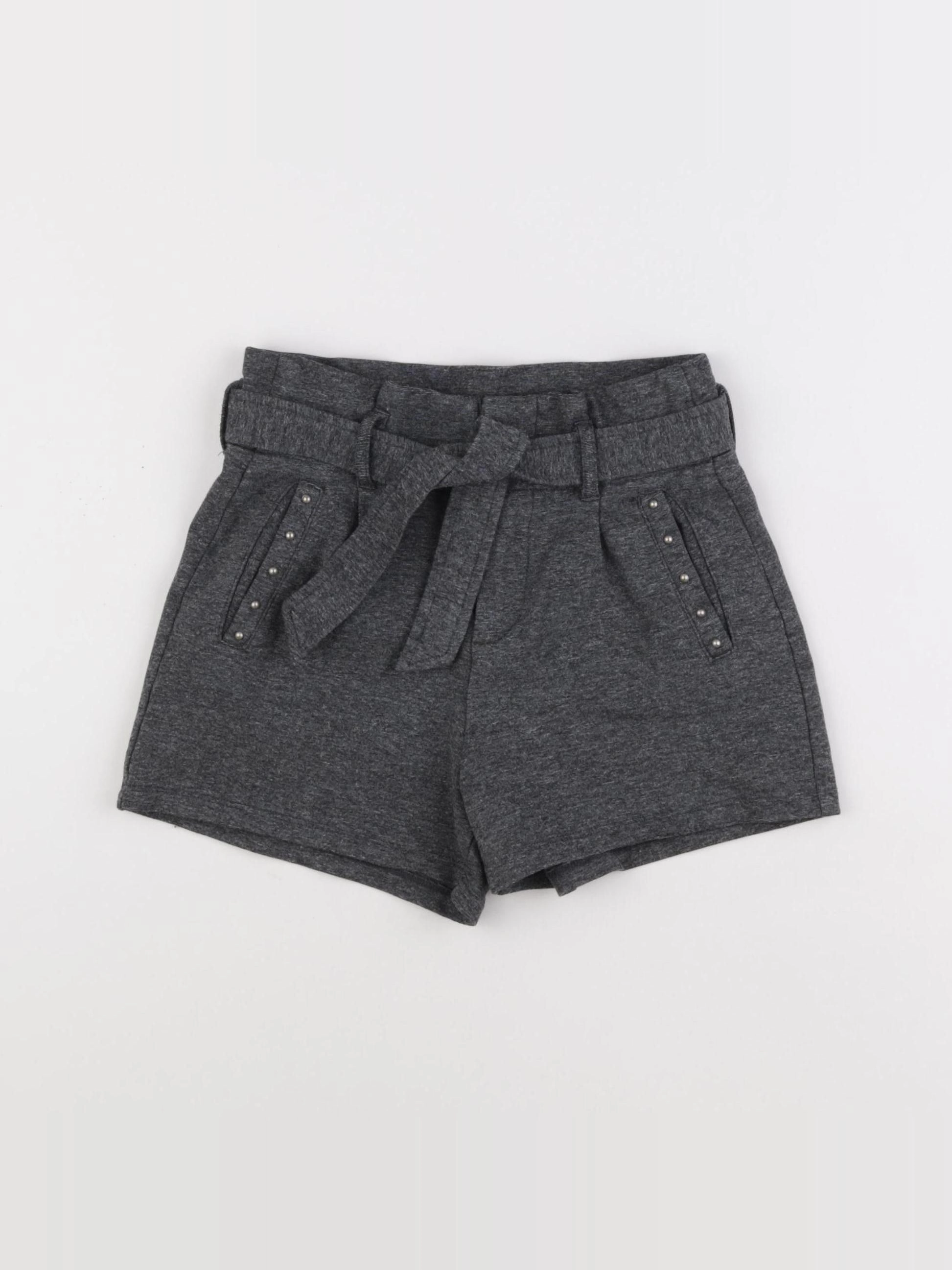 IKKS - short gris - 7 ans