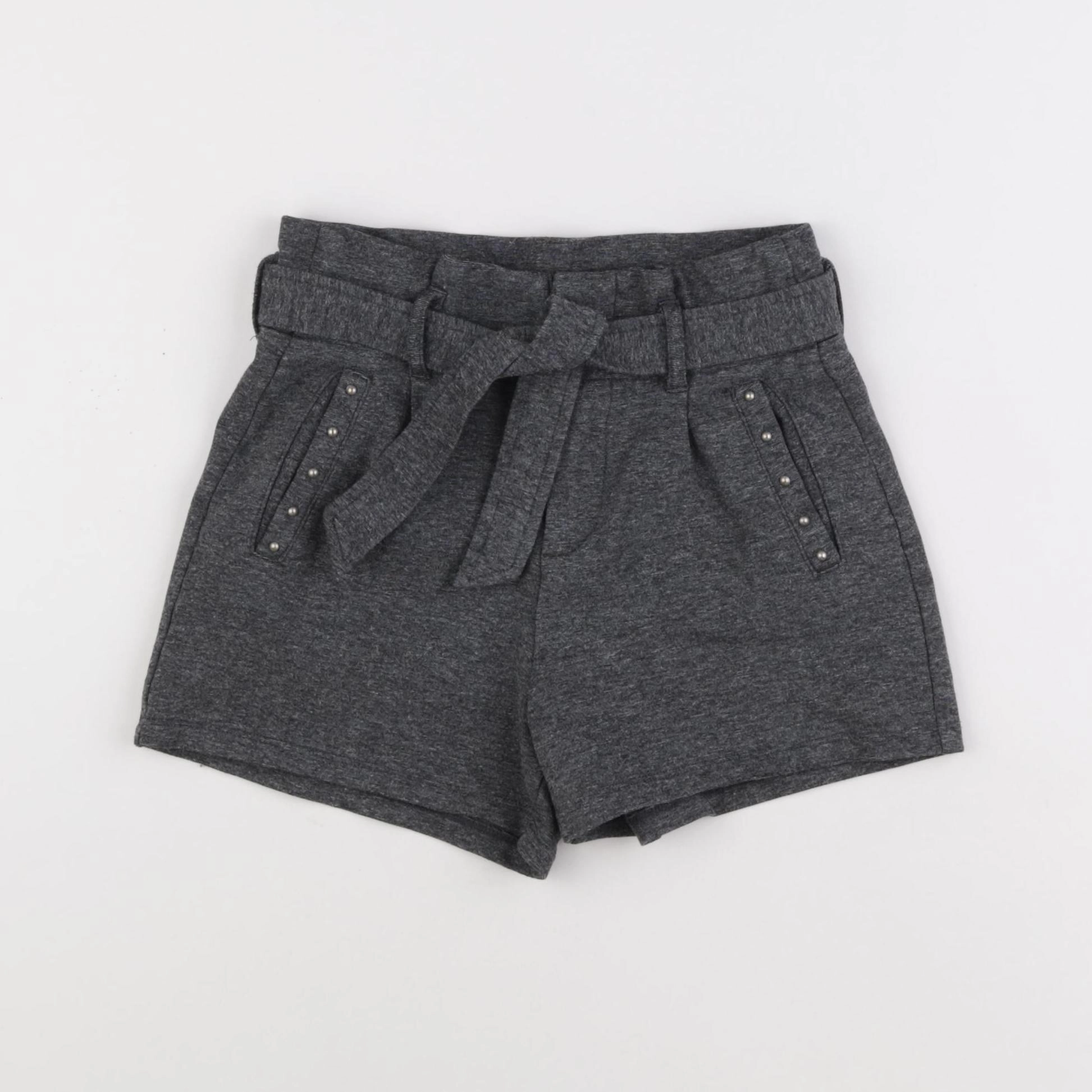 IKKS - short gris - 7 ans