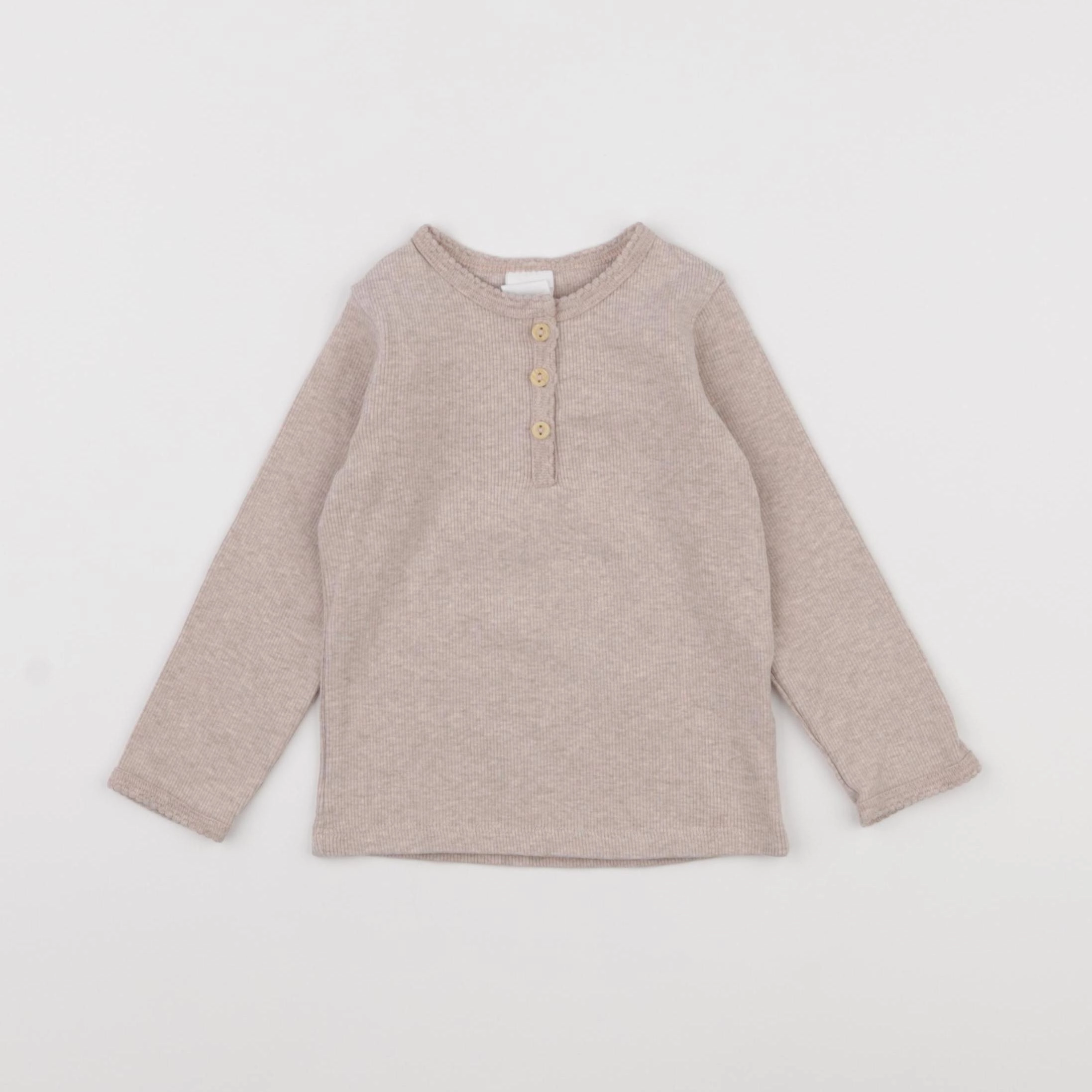 H&M - tee-shirt marron - 9/12 mois