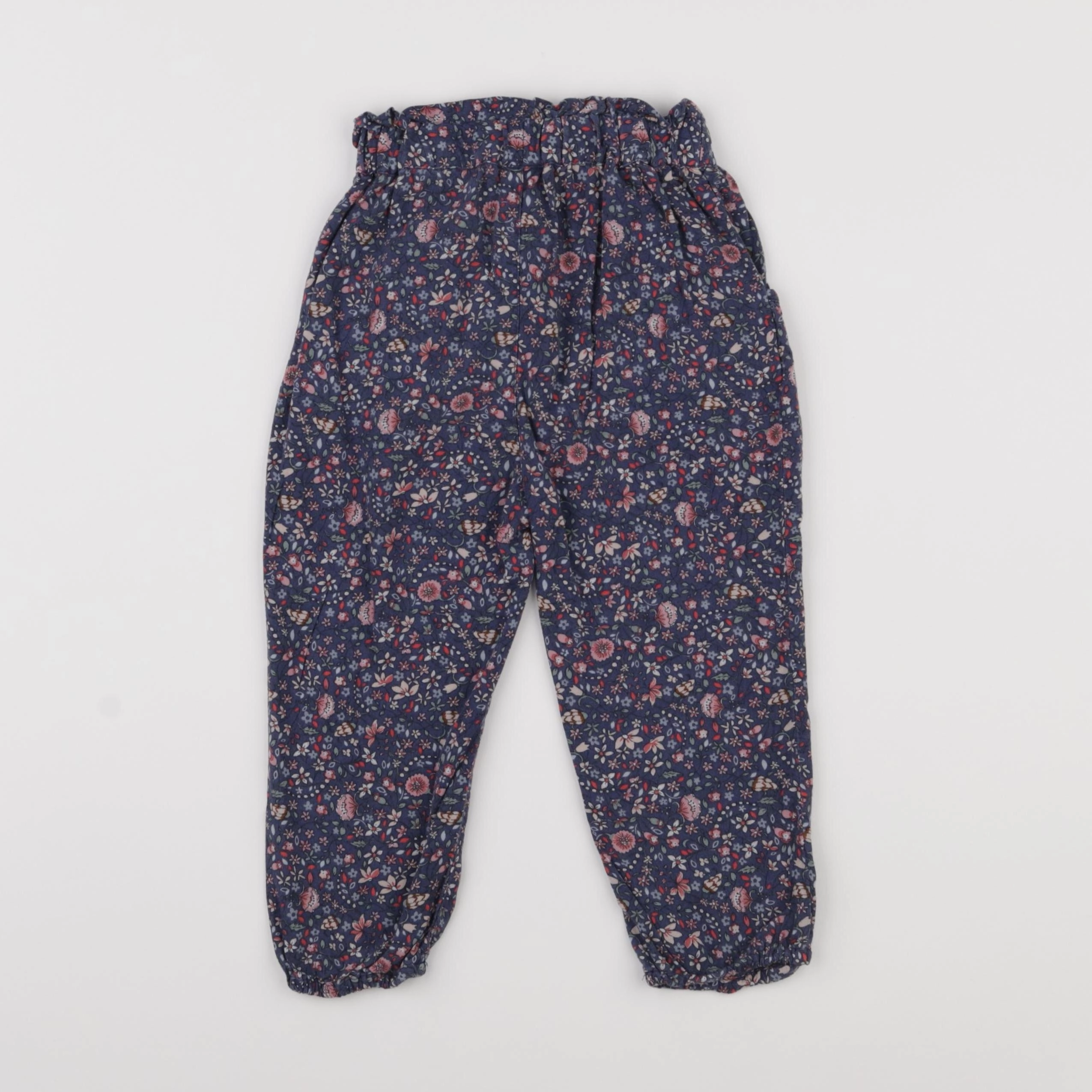 Next - pantalon bleu, rose - 18/24 mois