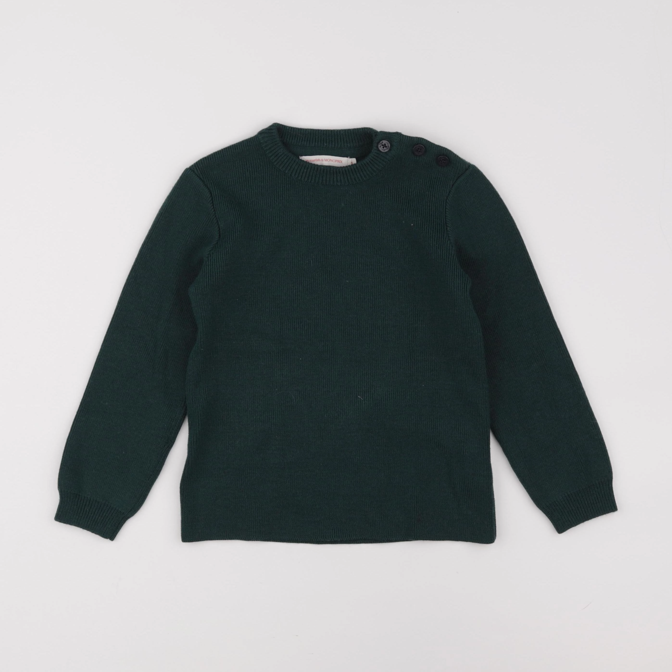 Monoprix - pull vert - 5 ans